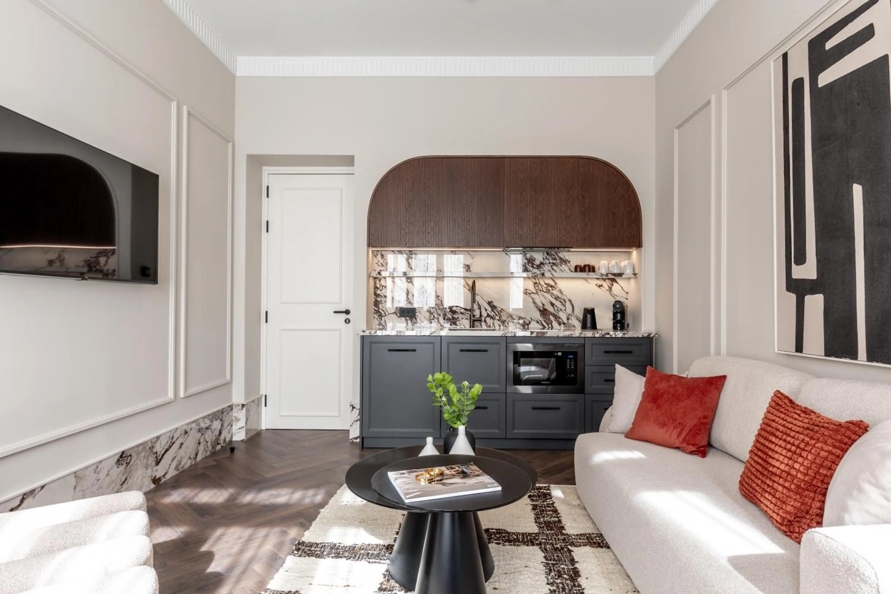 Living room in Rua Augusta