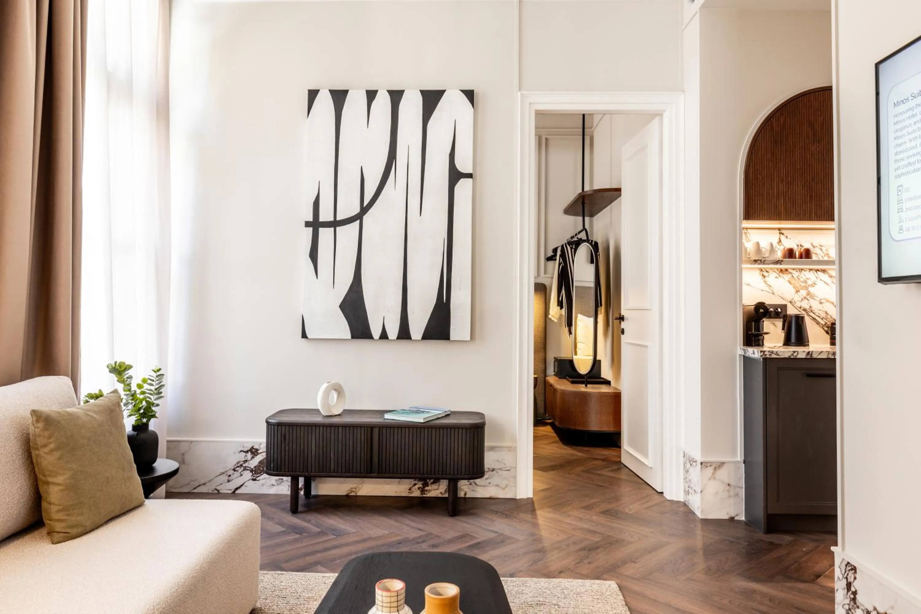 Living room in Rua Augusta