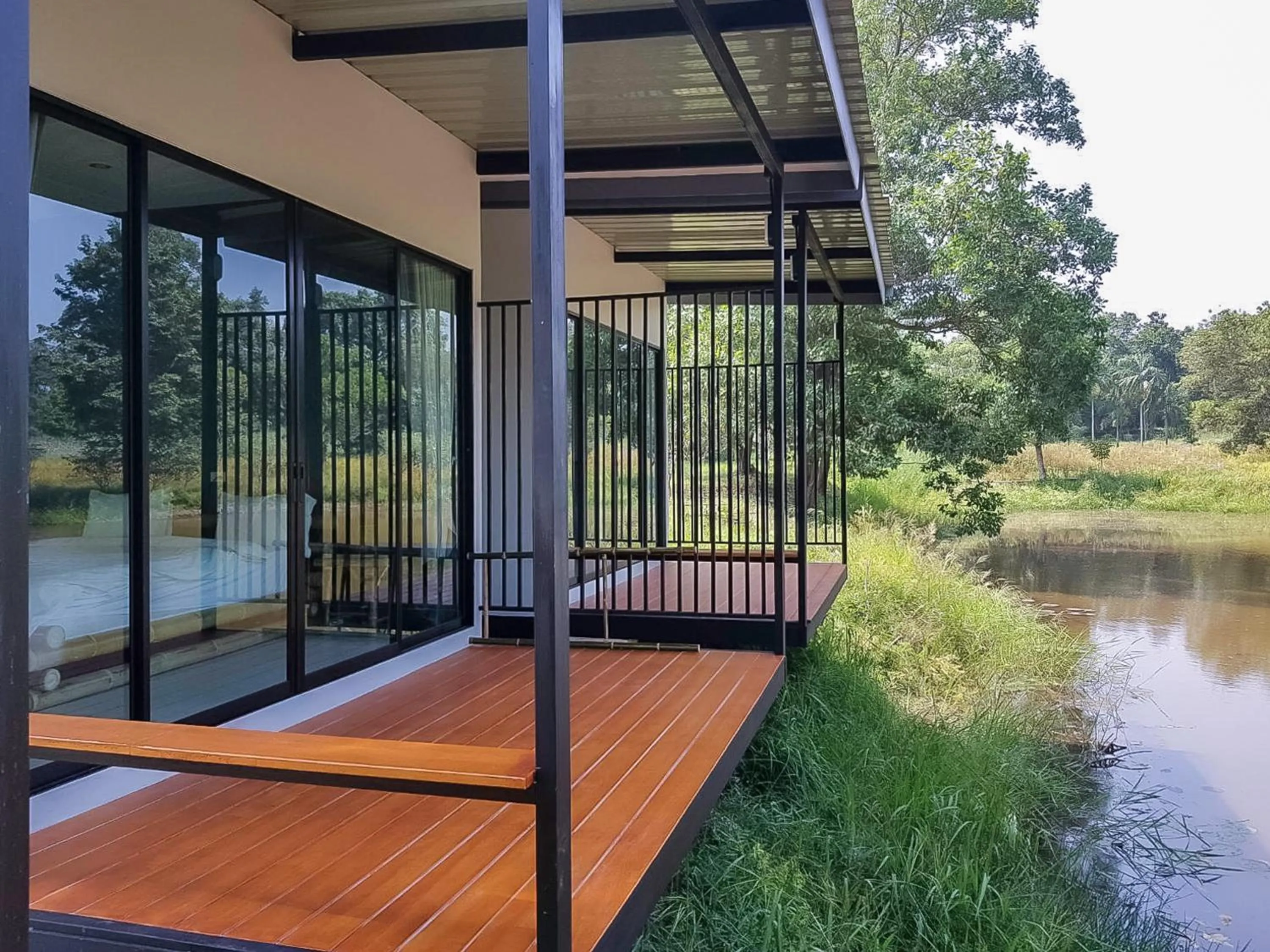 Balcony/Terrace in Saksupha Resort