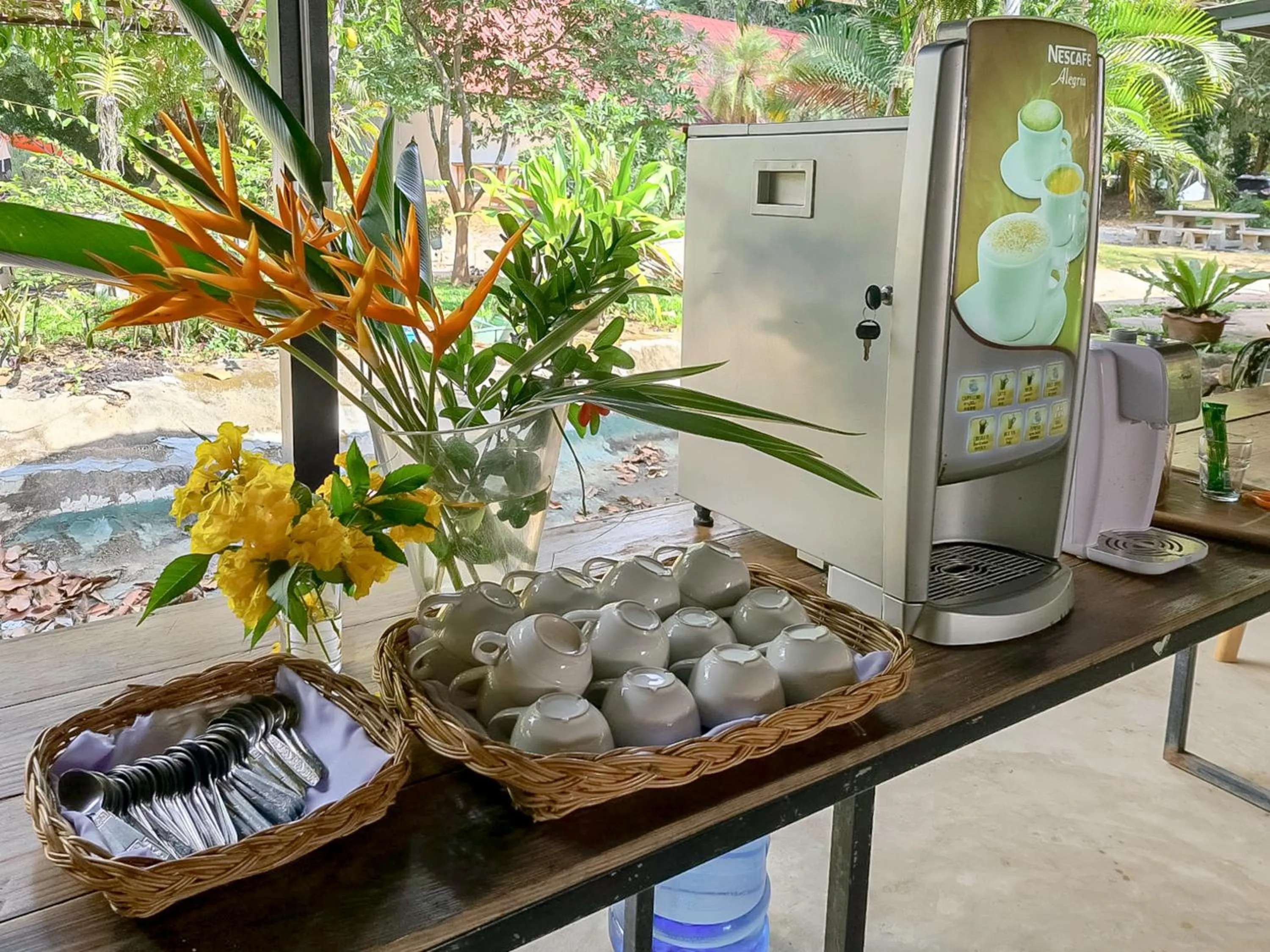 Buffet breakfast in Saksupha Resort