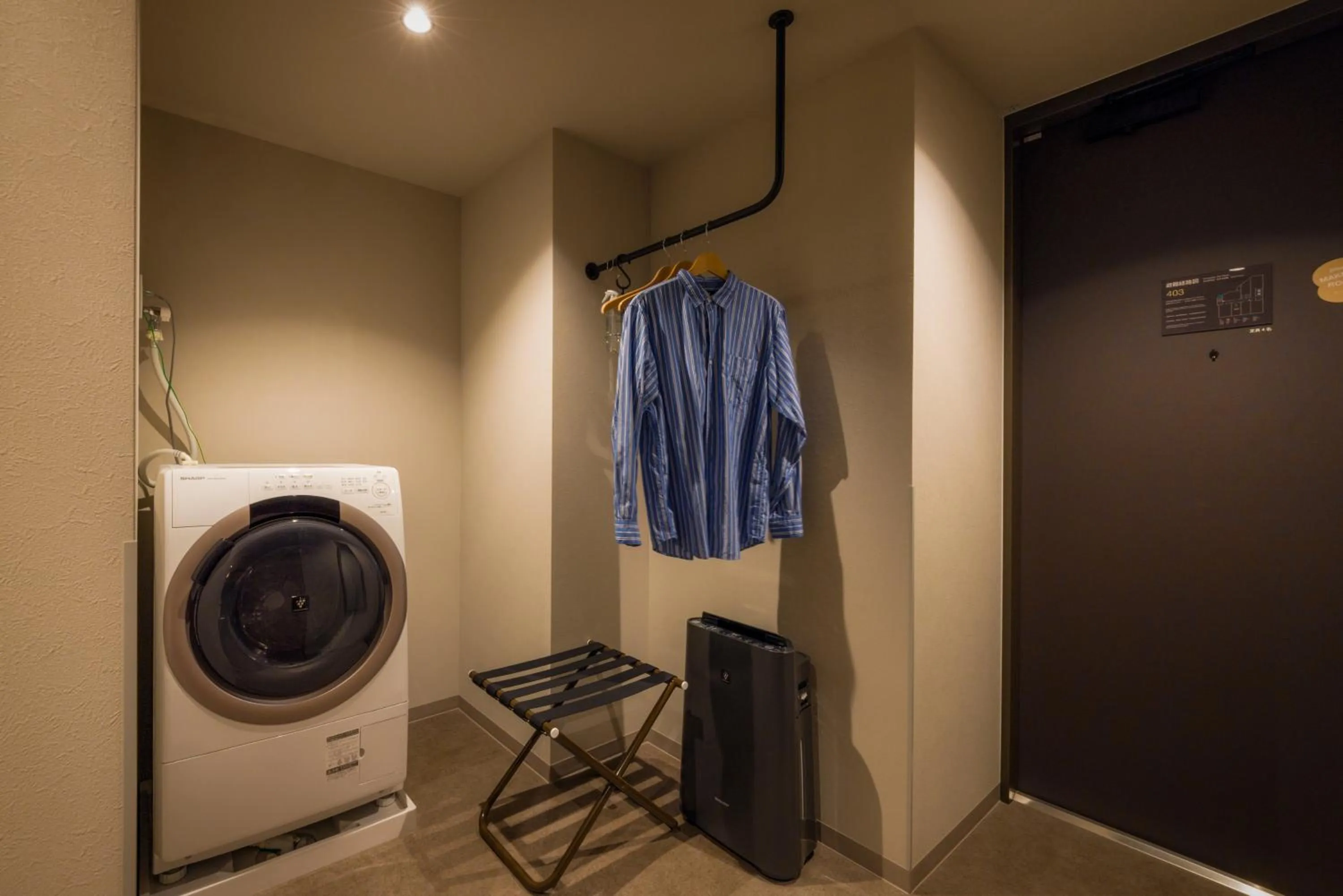 washing machine in &Here SHINJUKU