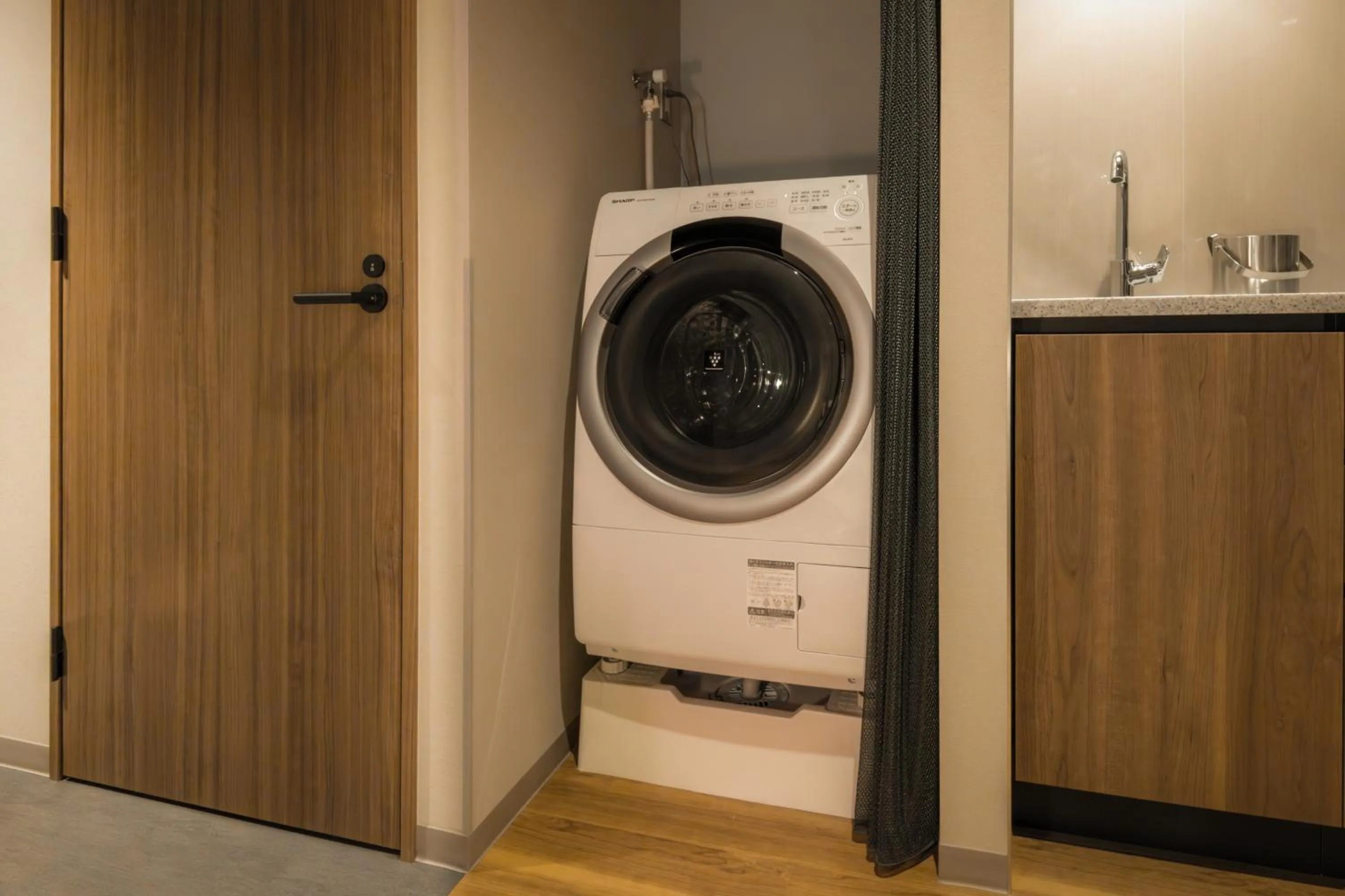 washing machine in &Here SHINJUKU