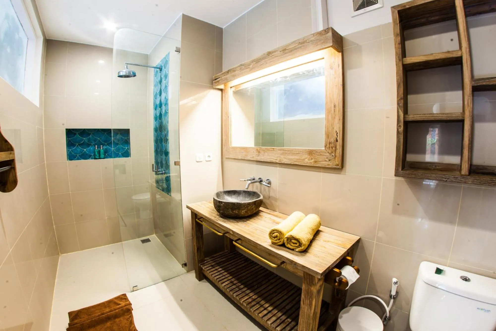 Shower in Pesona Beach Resort & Spa - Adults Only