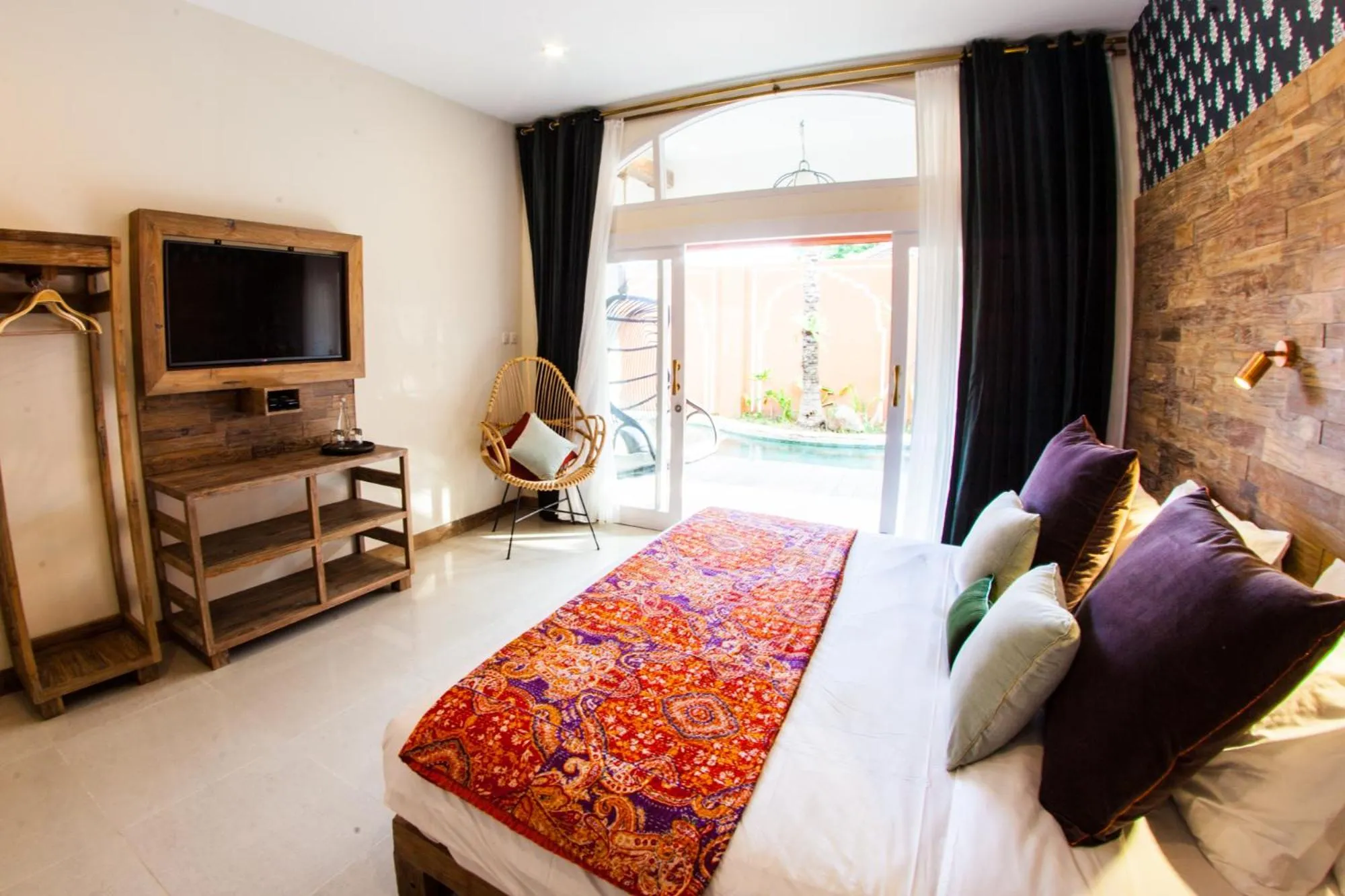 Bedroom, Bed in Pesona Beach Resort & Spa - Adults Only