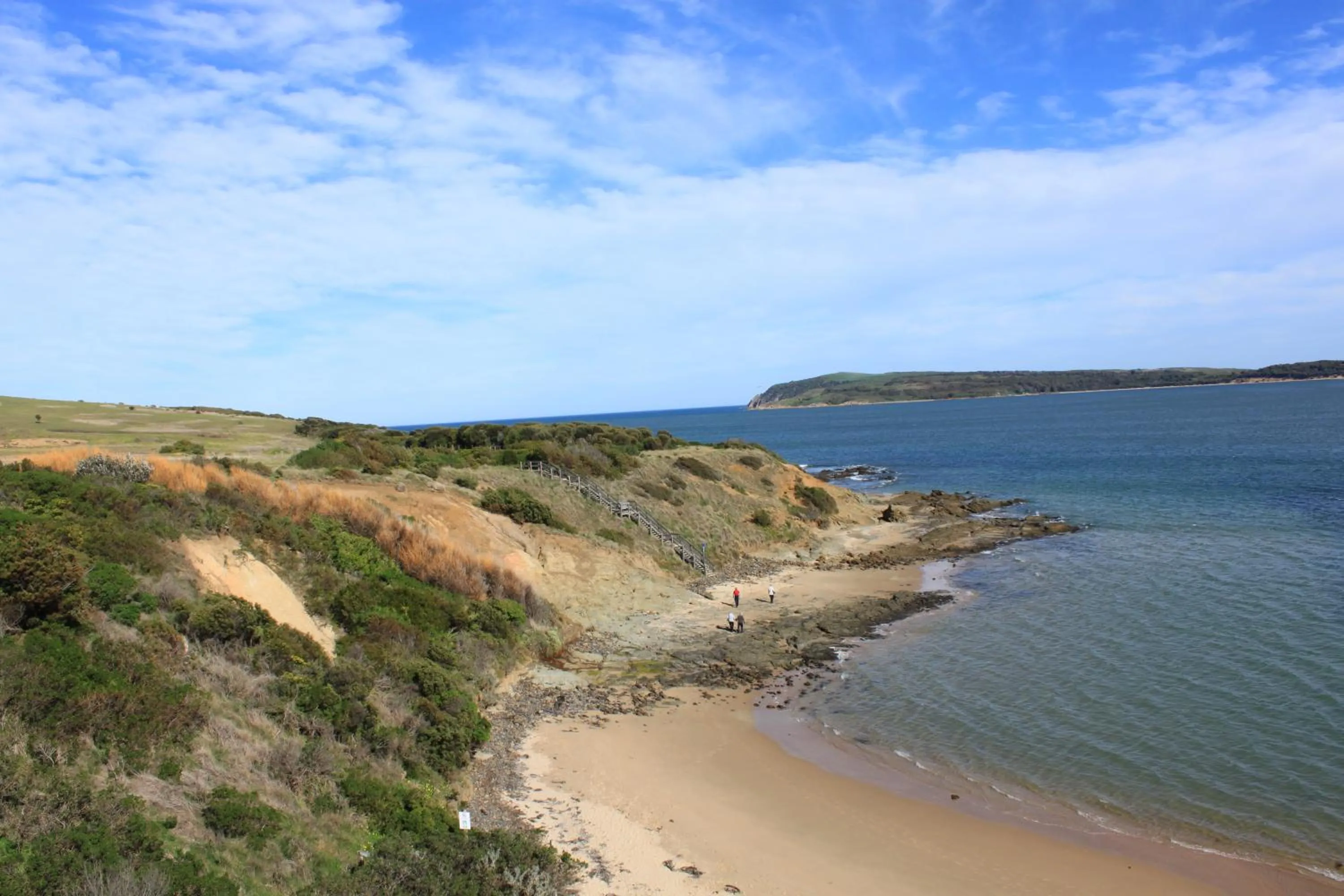 Beach in Pelicans Motel San Remo