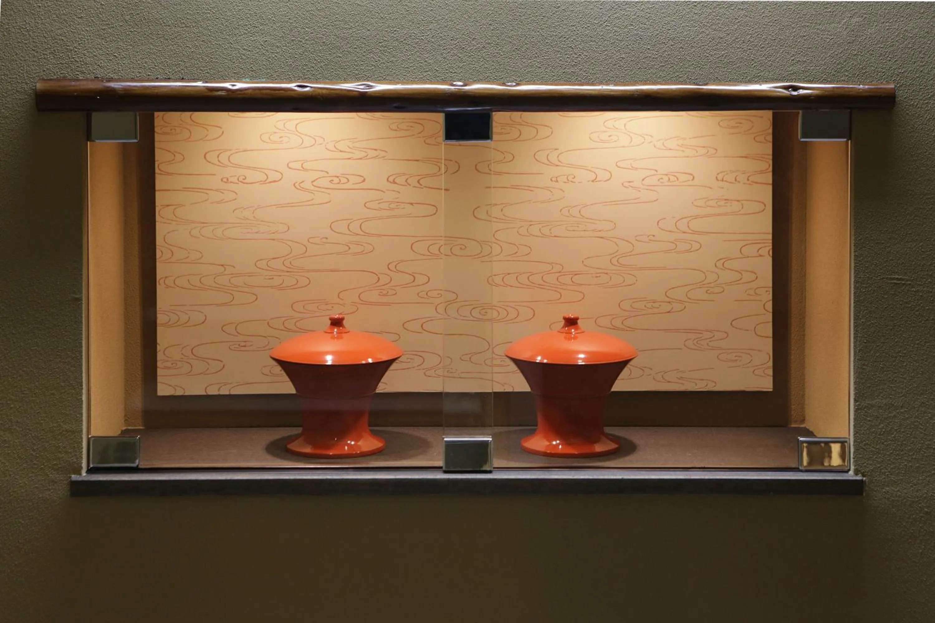 Decorative detail in Kyomachiya Ryokan Sakura Urushitei