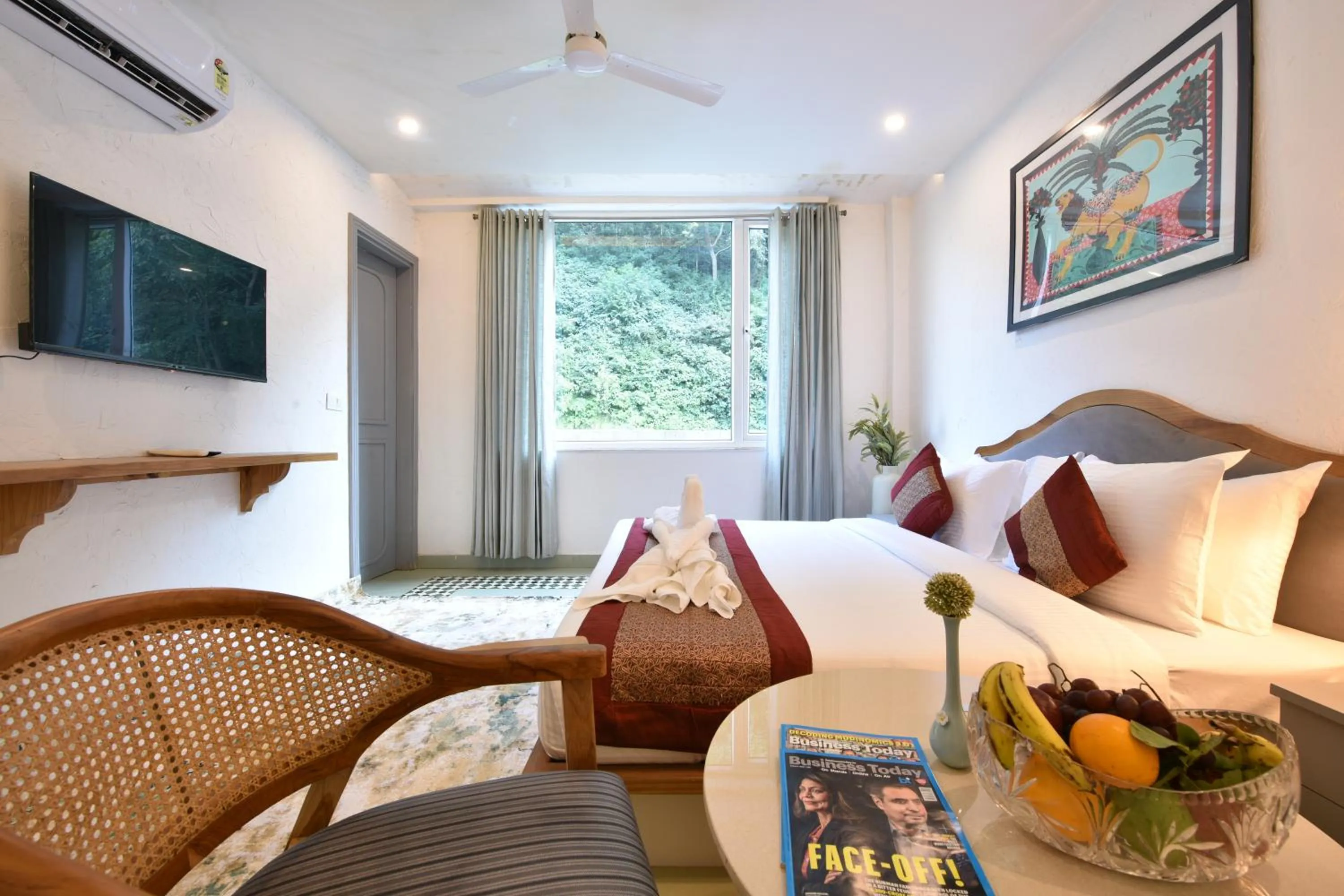 Bed in Tiaraa Lite A Ganges Retreat