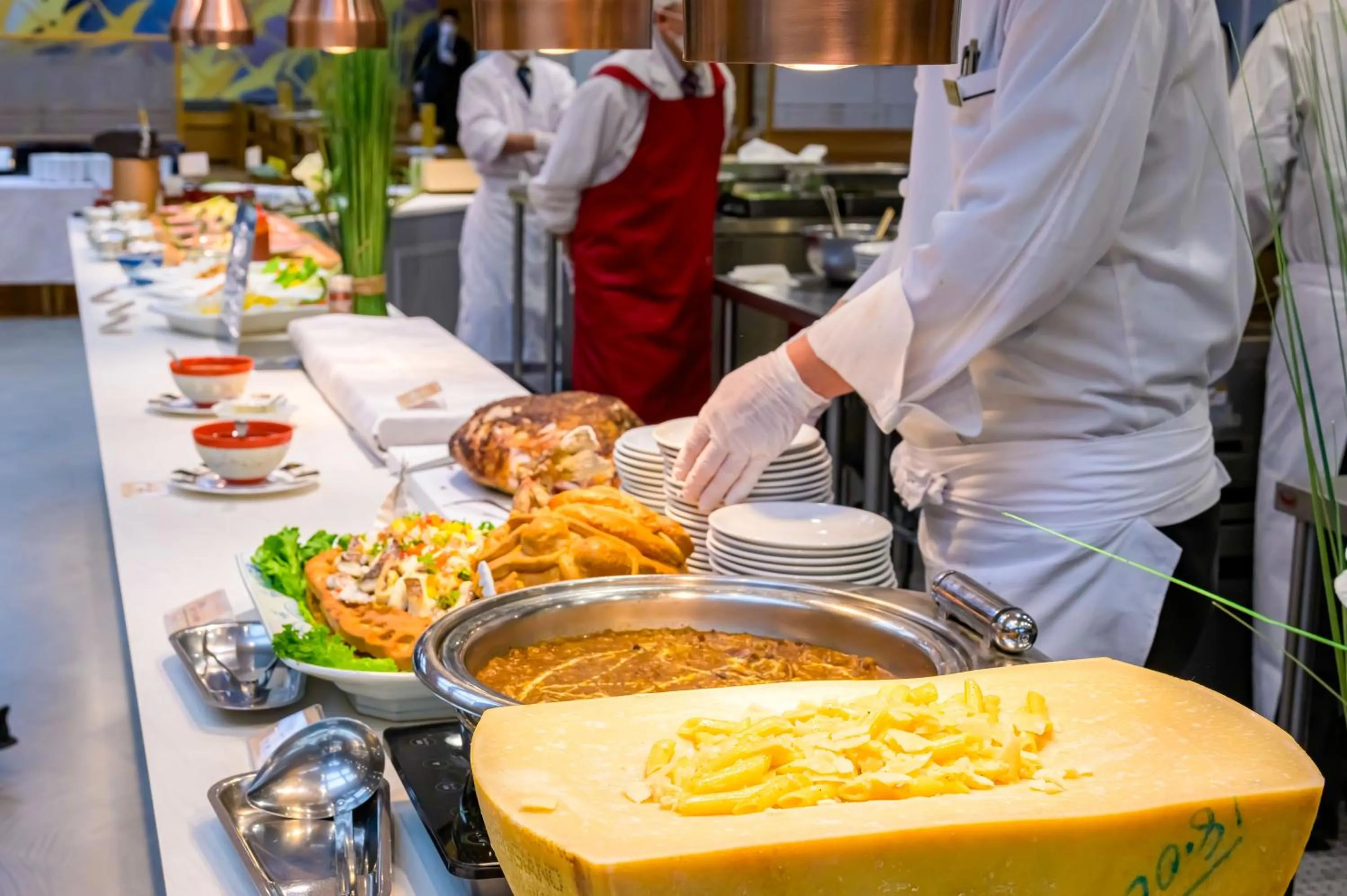 Food close-up in Senkeien Tsukioka Hotel