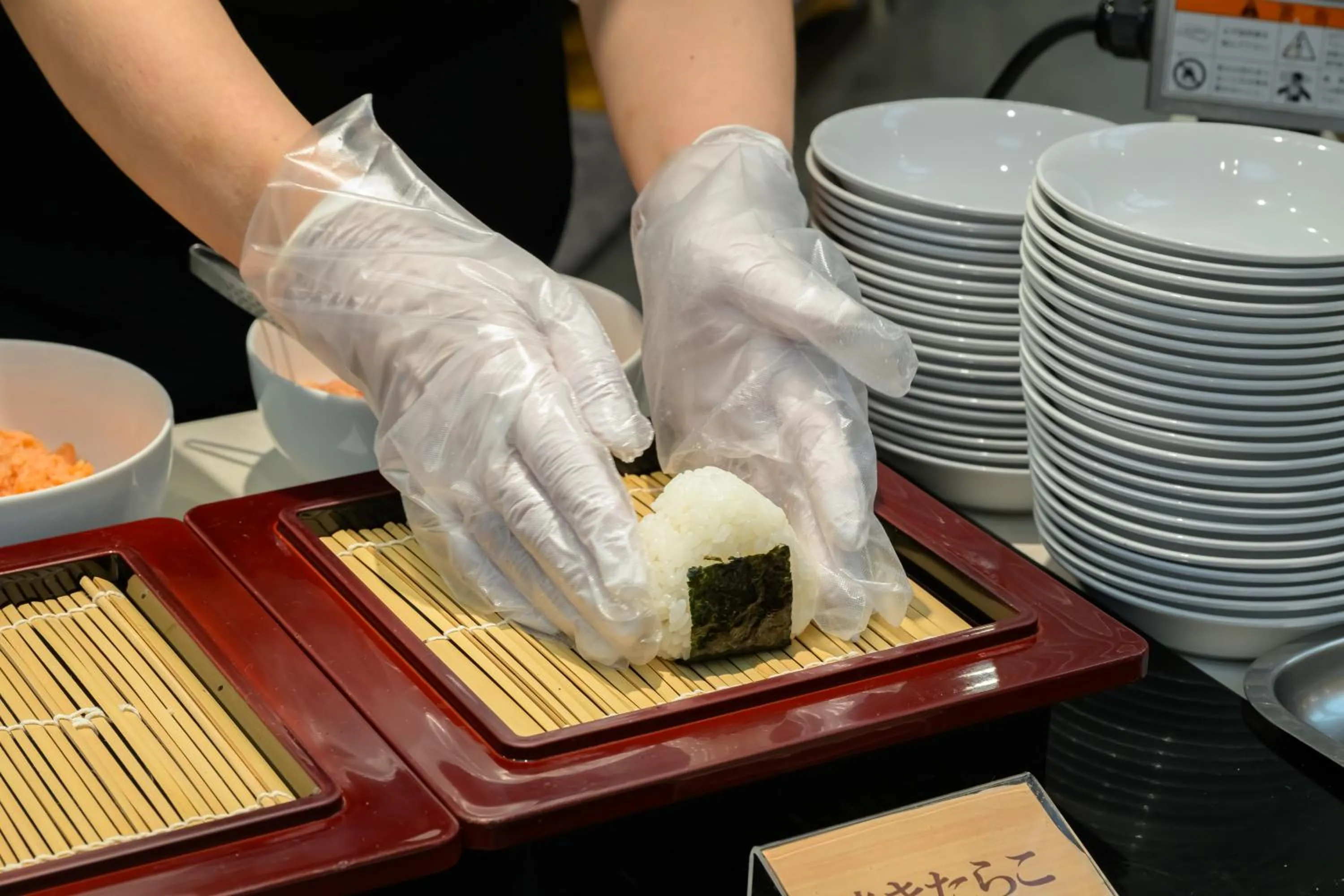 Breakfast in Senkeien Tsukioka Hotel