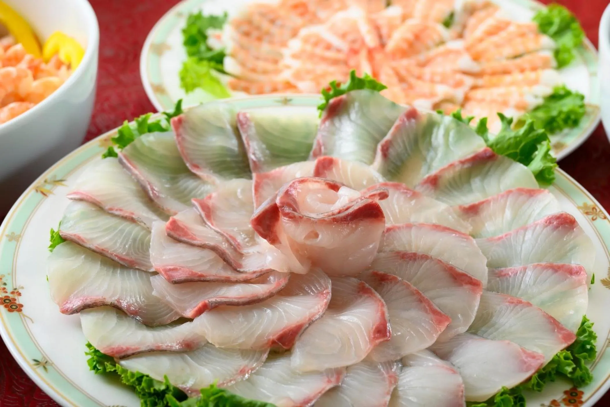 Food close-up in Senkeien Tsukioka Hotel