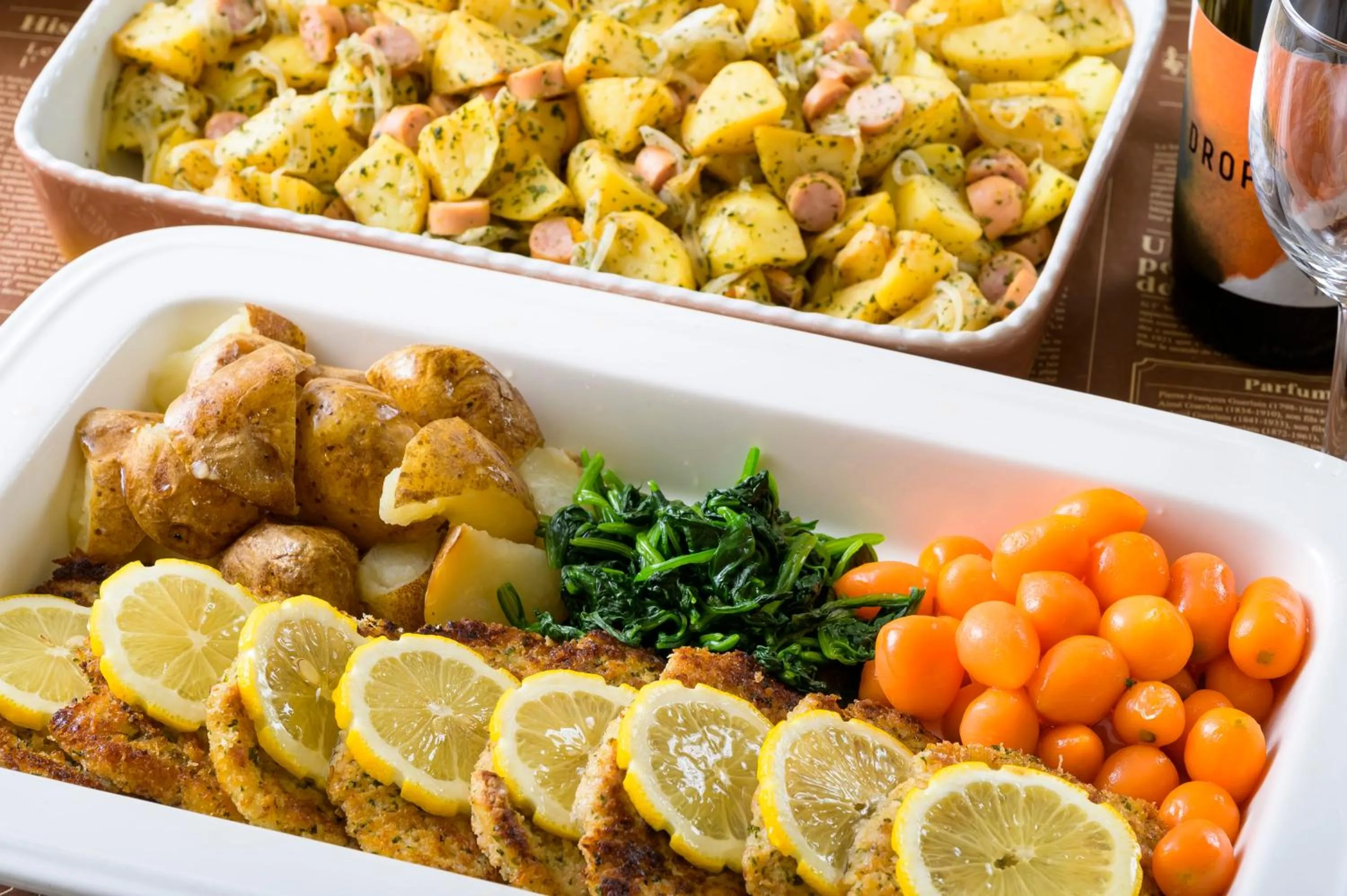 Food in Senkeien Tsukioka Hotel