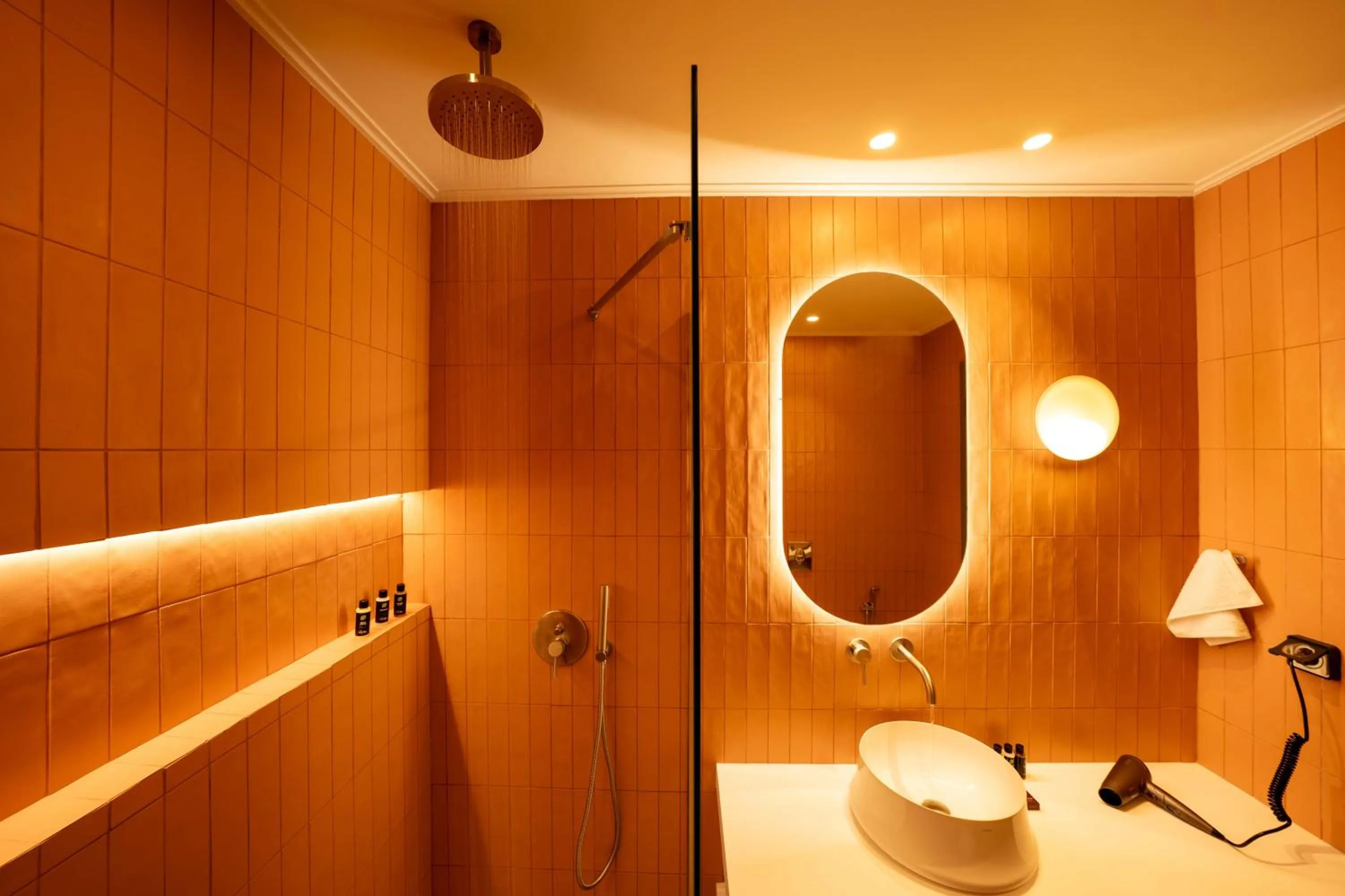 Shower in Whisper Athens Suites