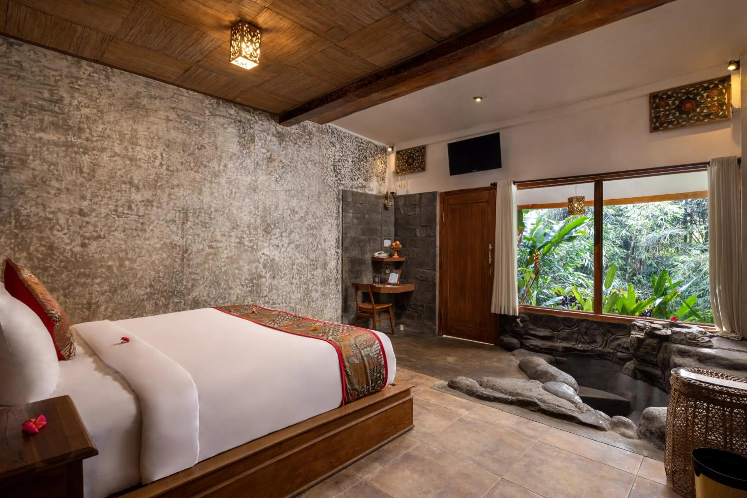 Bedroom, Bed in Senetan Villas and Spa Resort