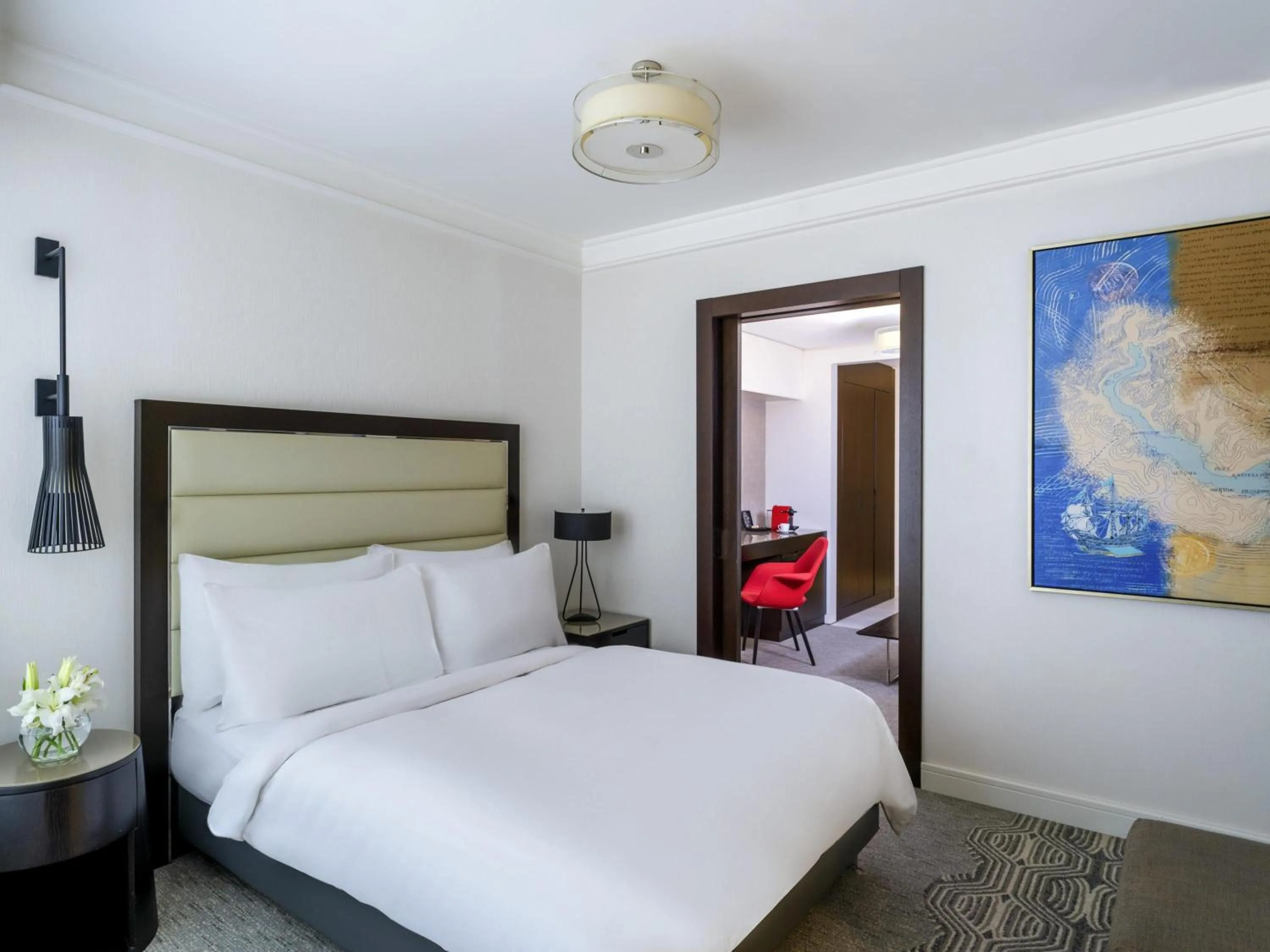 Bedroom, Bed in Mövenpick Istanbul Hotel Golden Horn