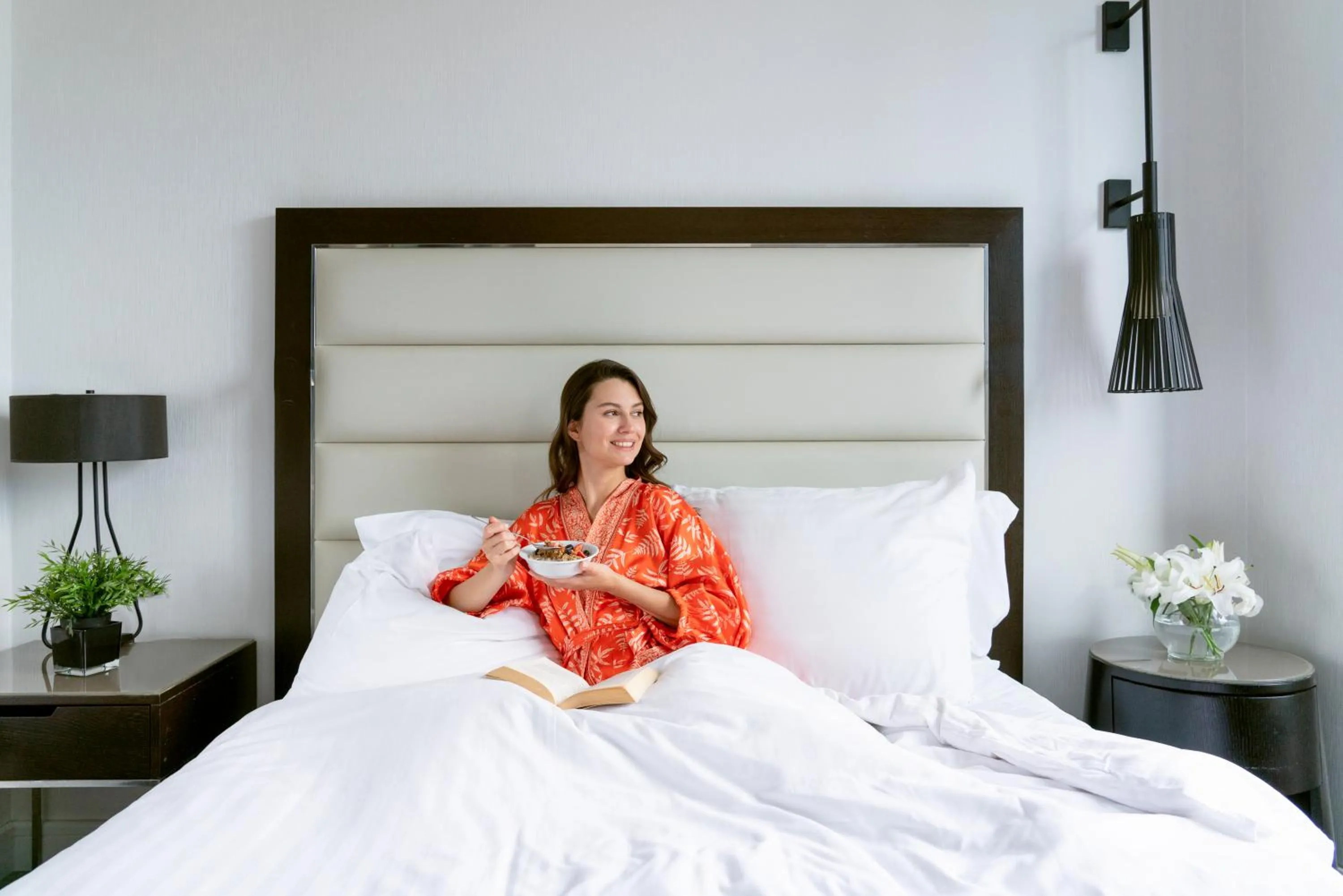 Bedroom, Bed in Mövenpick Istanbul Hotel Golden Horn