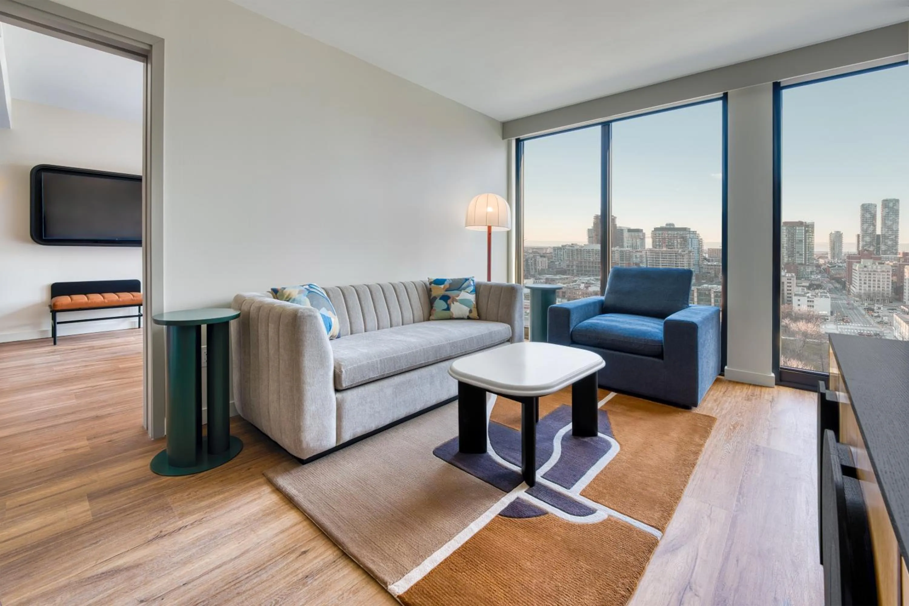 Living room in Toor Hotel Toronto, Part Of Jdv By Hyatt