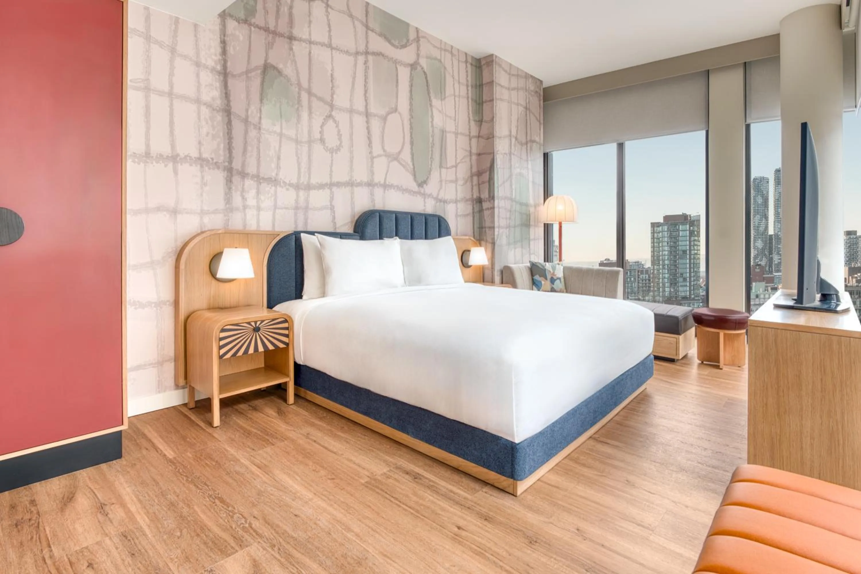 Bedroom, Bed in Toor Hotel Toronto, Part Of Jdv By Hyatt