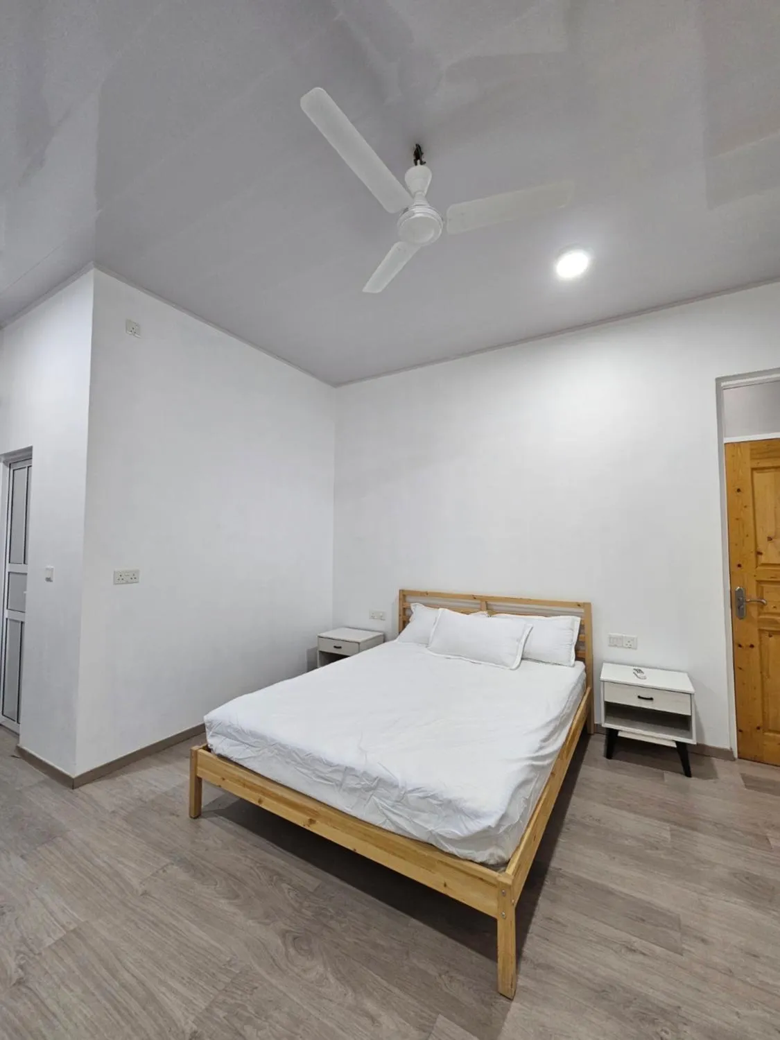 Bed in Bon Abri Maldives