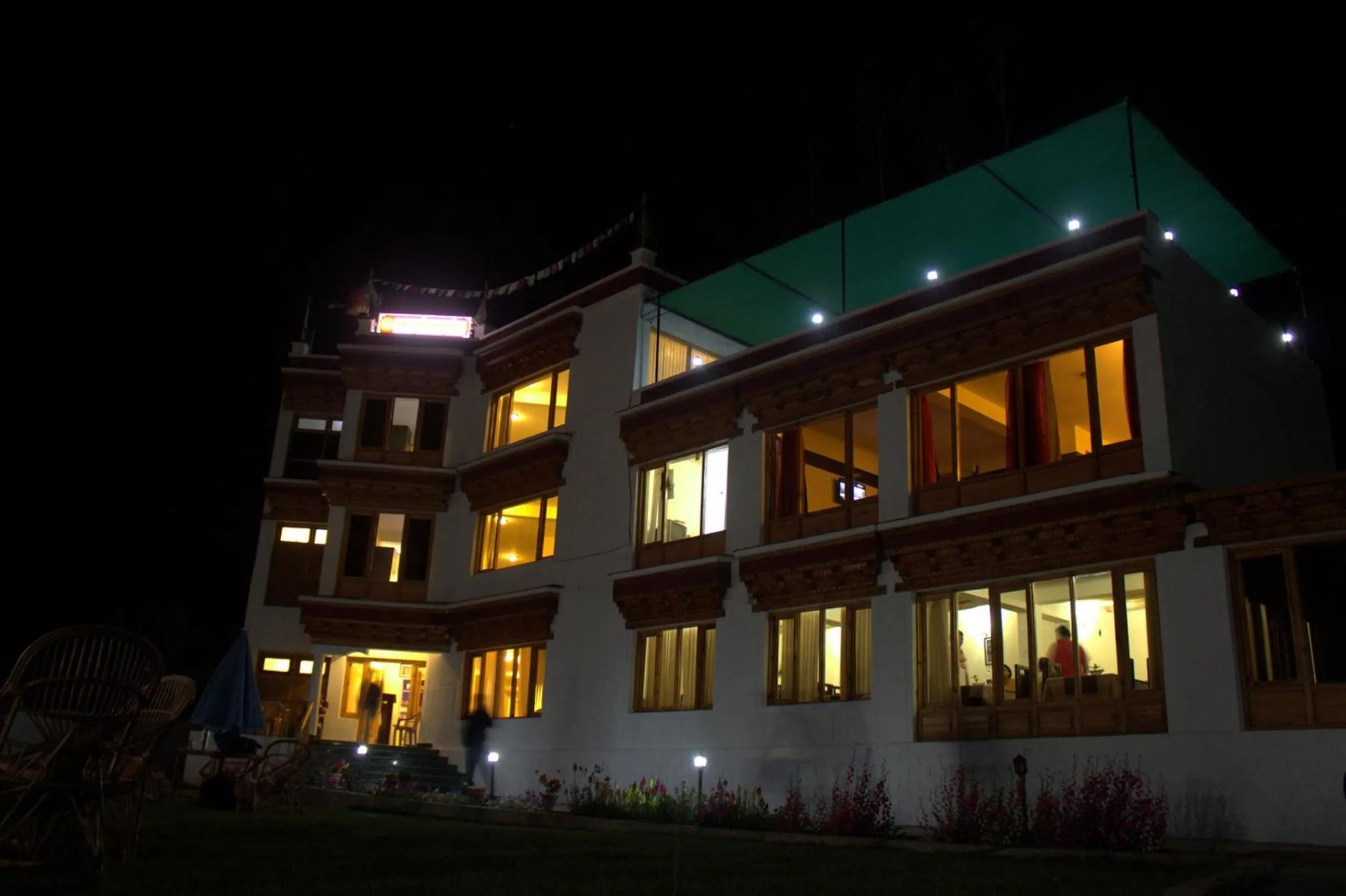 Facade/entrance in Ladakh Himalayan Retreat