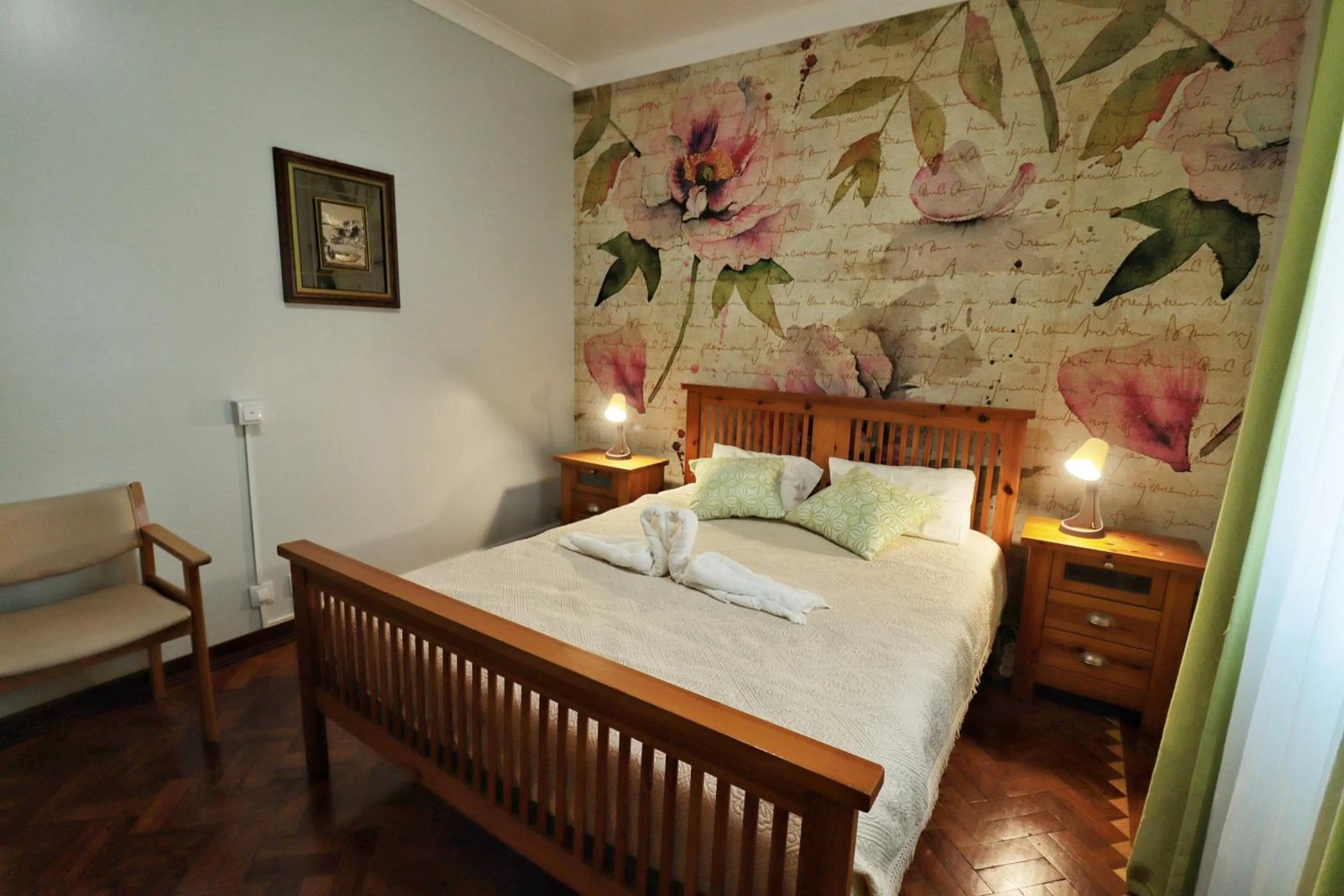 Bed in Hostel Jardins de São Luís