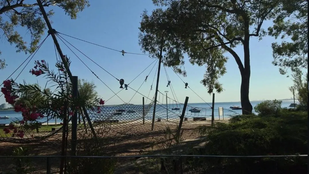 Natural landscape in Hostel Jardins de São Luís