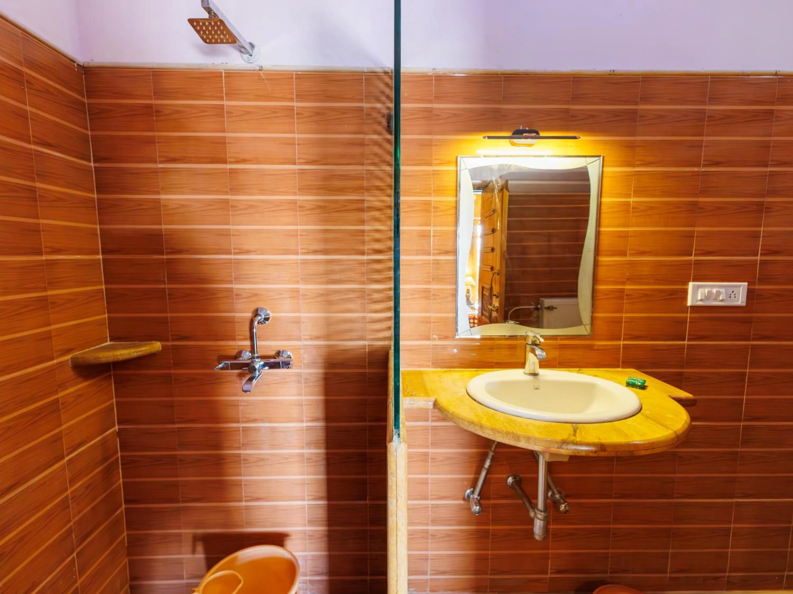 Shower in Hotel The Silk Route