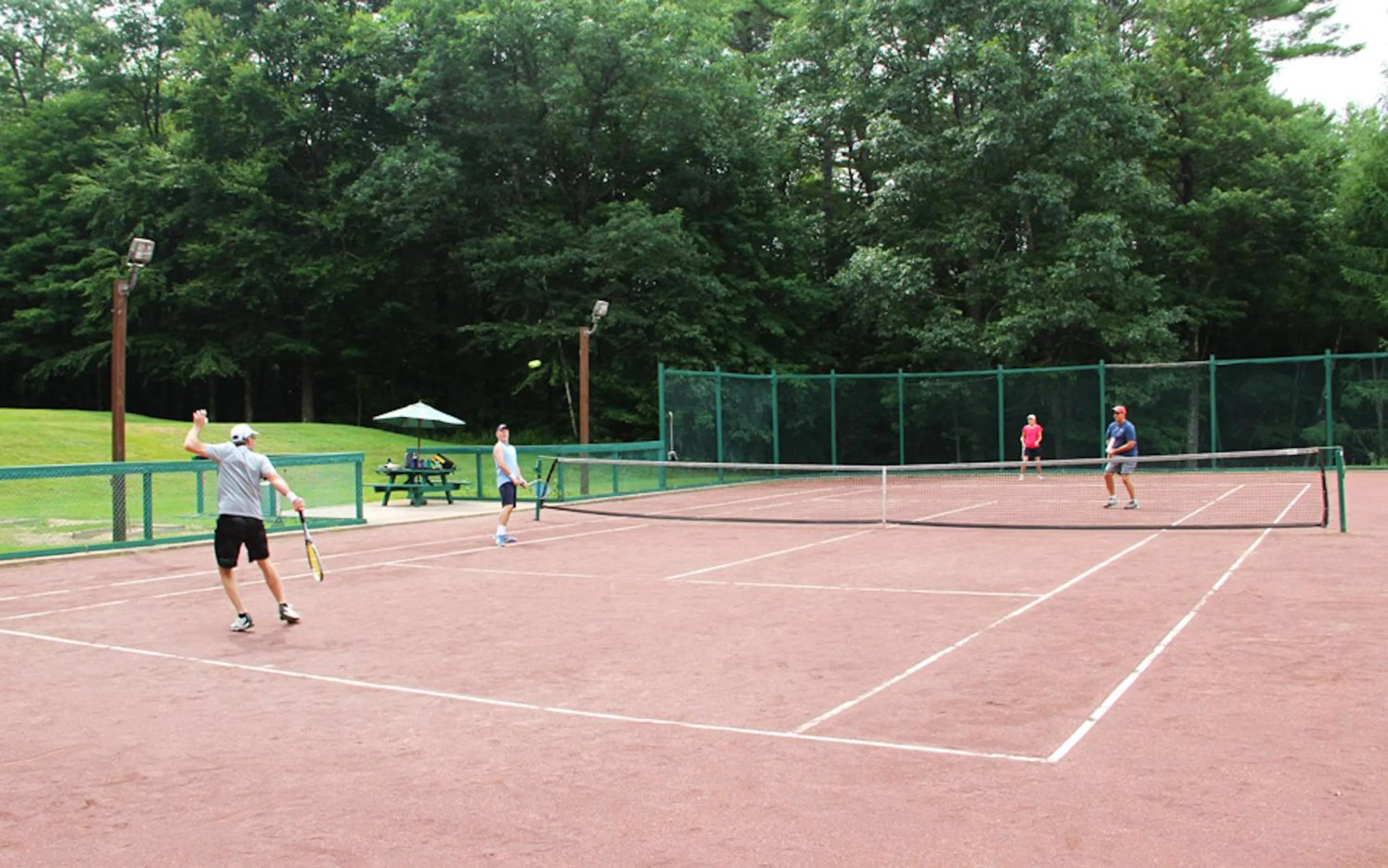 Tennis court in Cold Spring Plymouth Resort