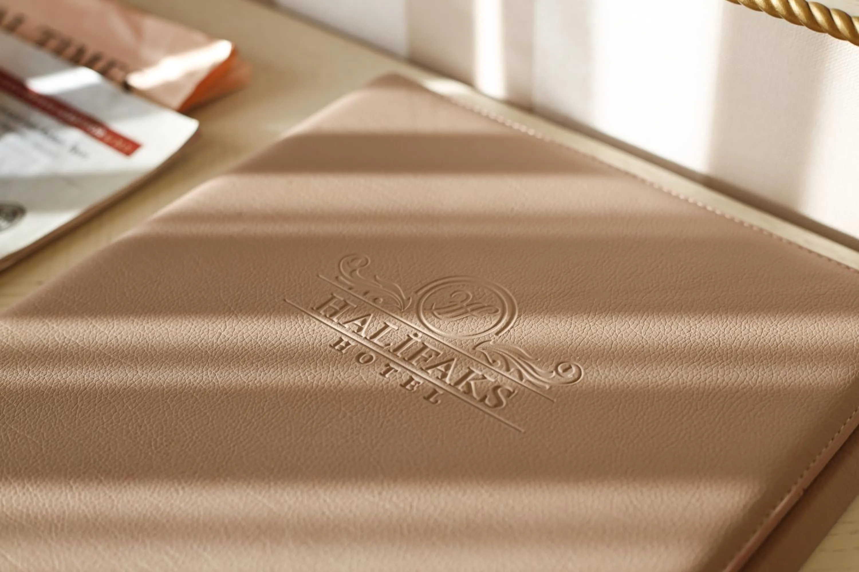 Logo/Certificate/Sign in Halifaks Hotel