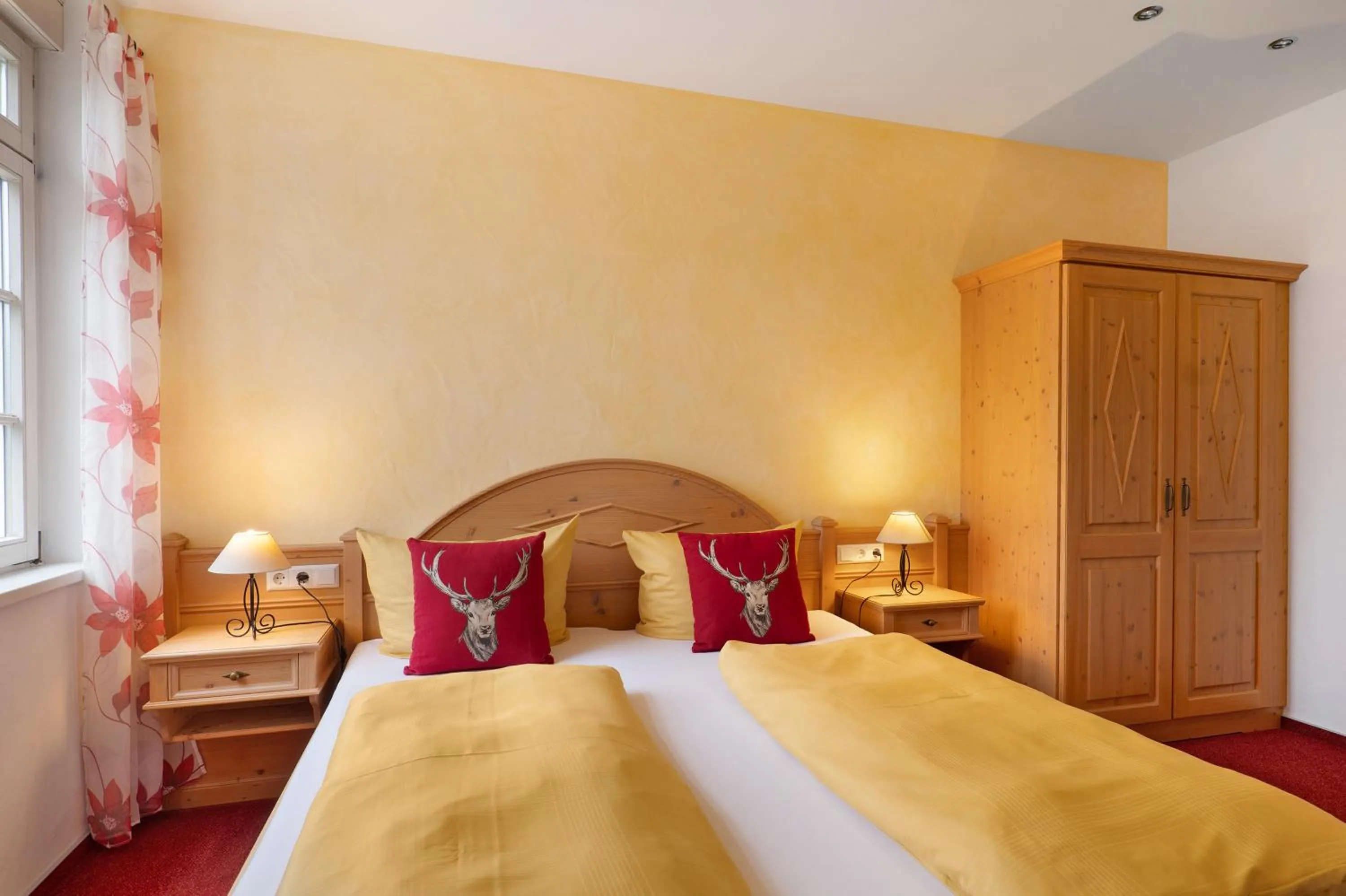 Living room, Bed in Landhaus Christophorus