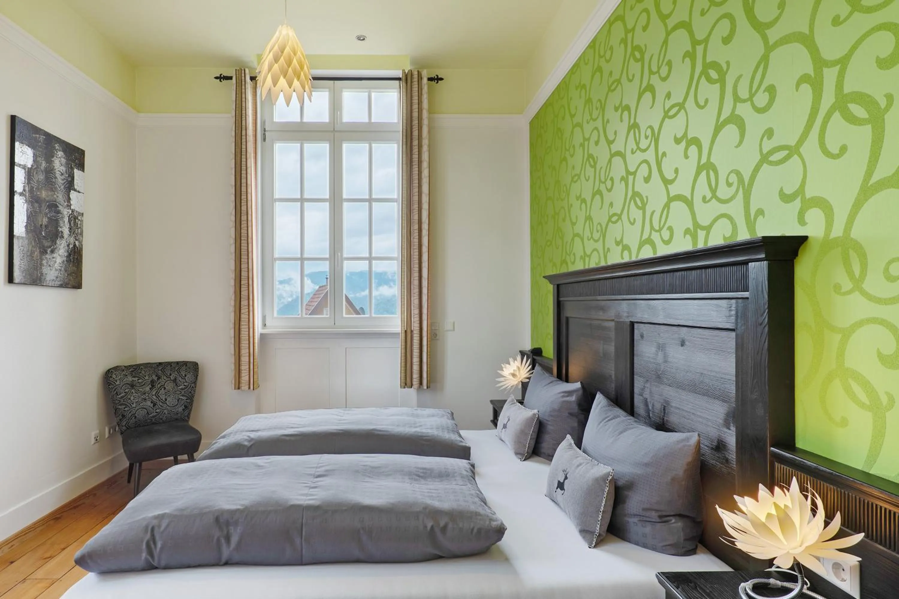 Property building, Bed in Landhaus Christophorus