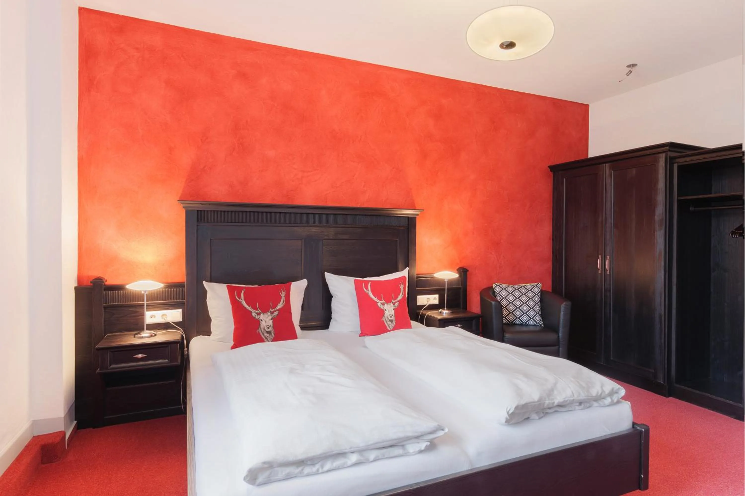 Living room, Bed in Landhaus Christophorus