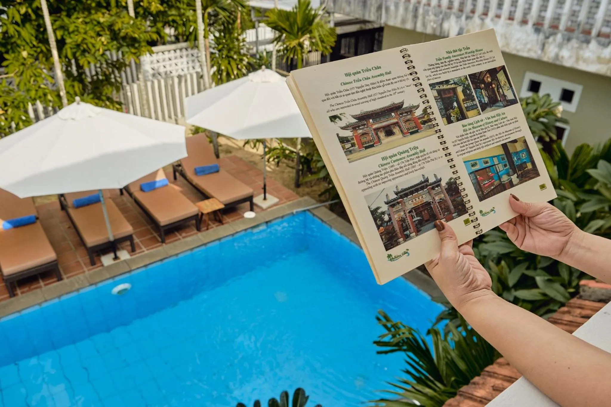 Balcony/Terrace in Hoi An Holiday Villa
