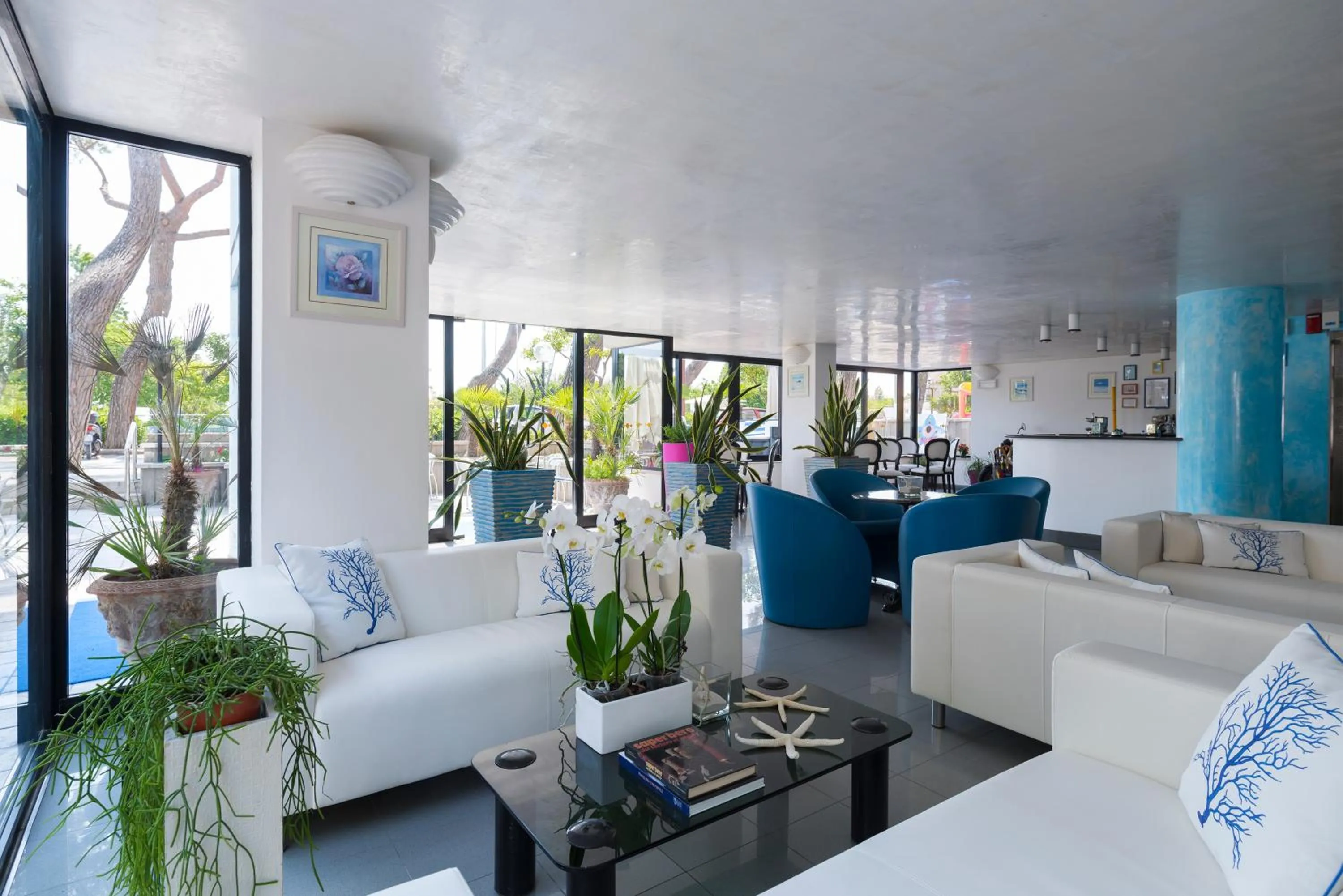 Lobby or reception in Hotel Capitol