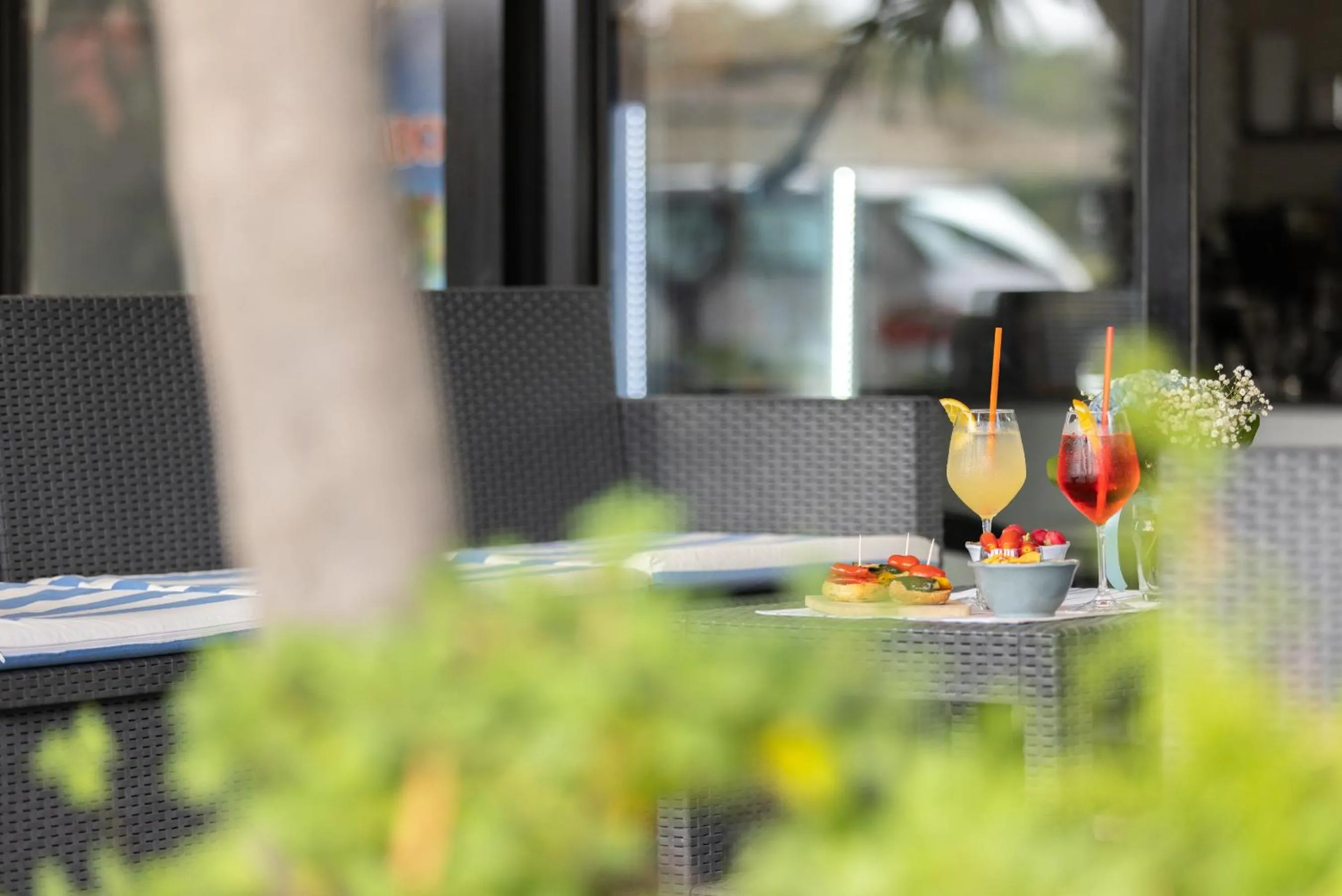 Decorative detail in Hotel Capitol