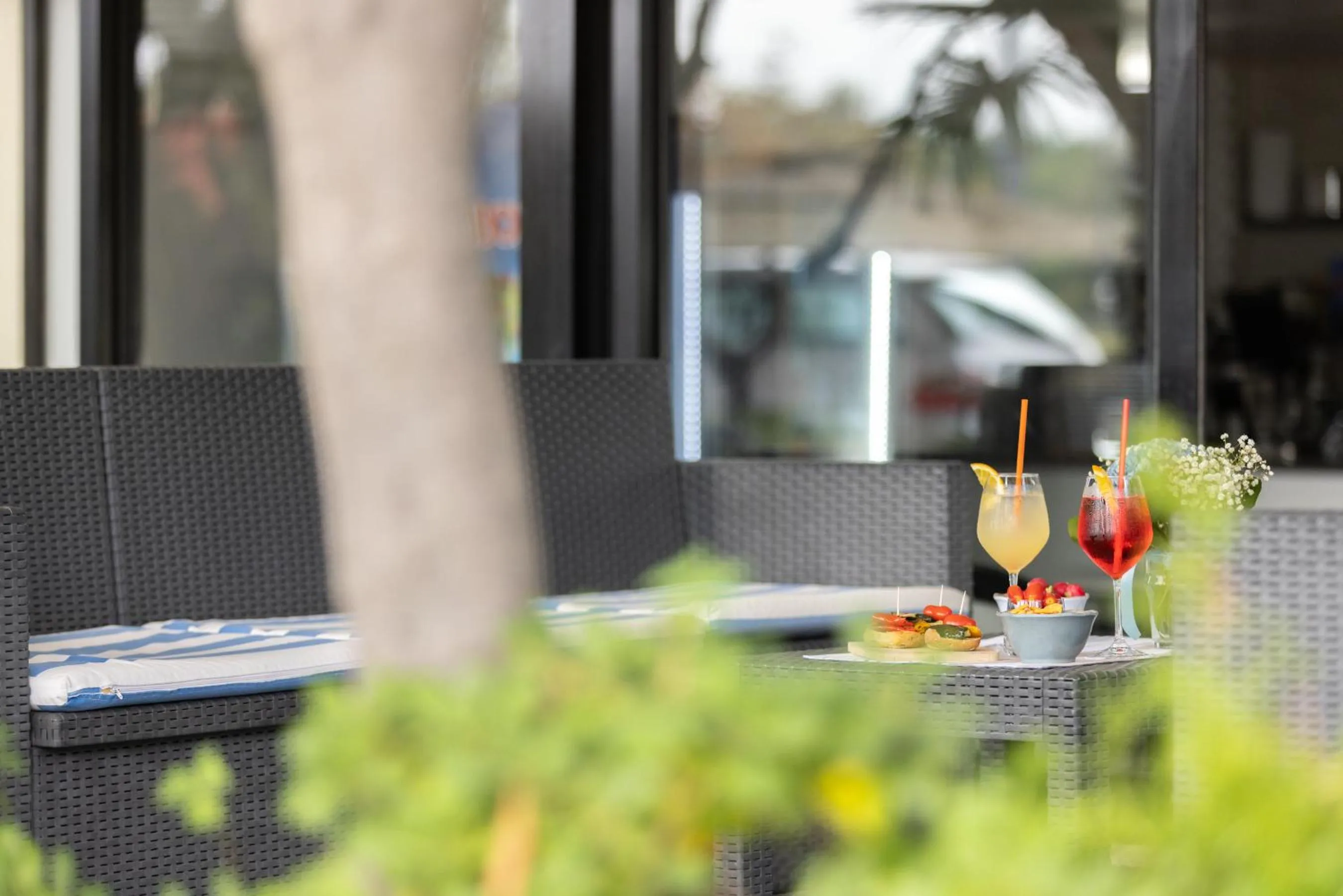 Decorative detail in Hotel Capitol