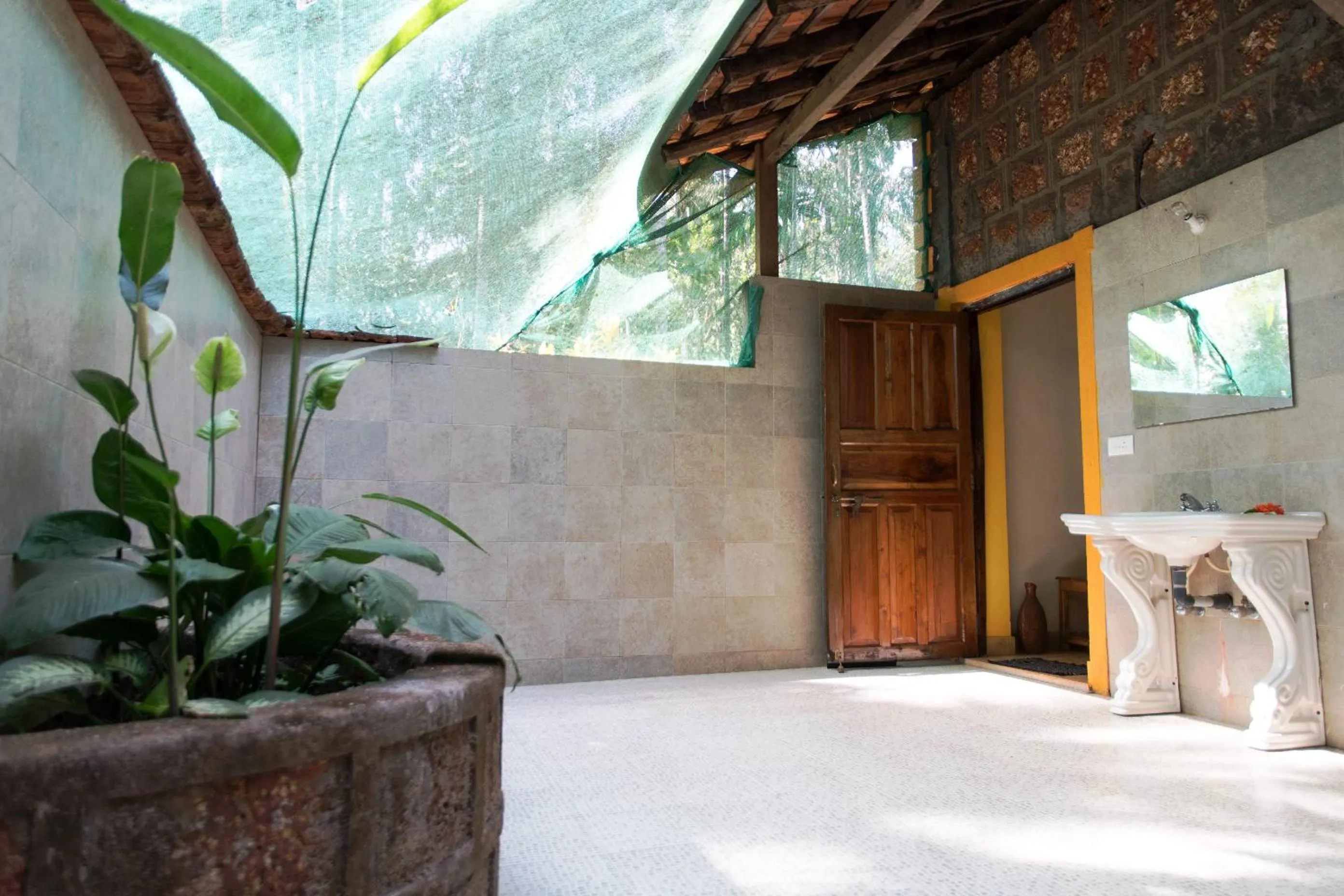 Bathroom in Dudhsagar Plantation