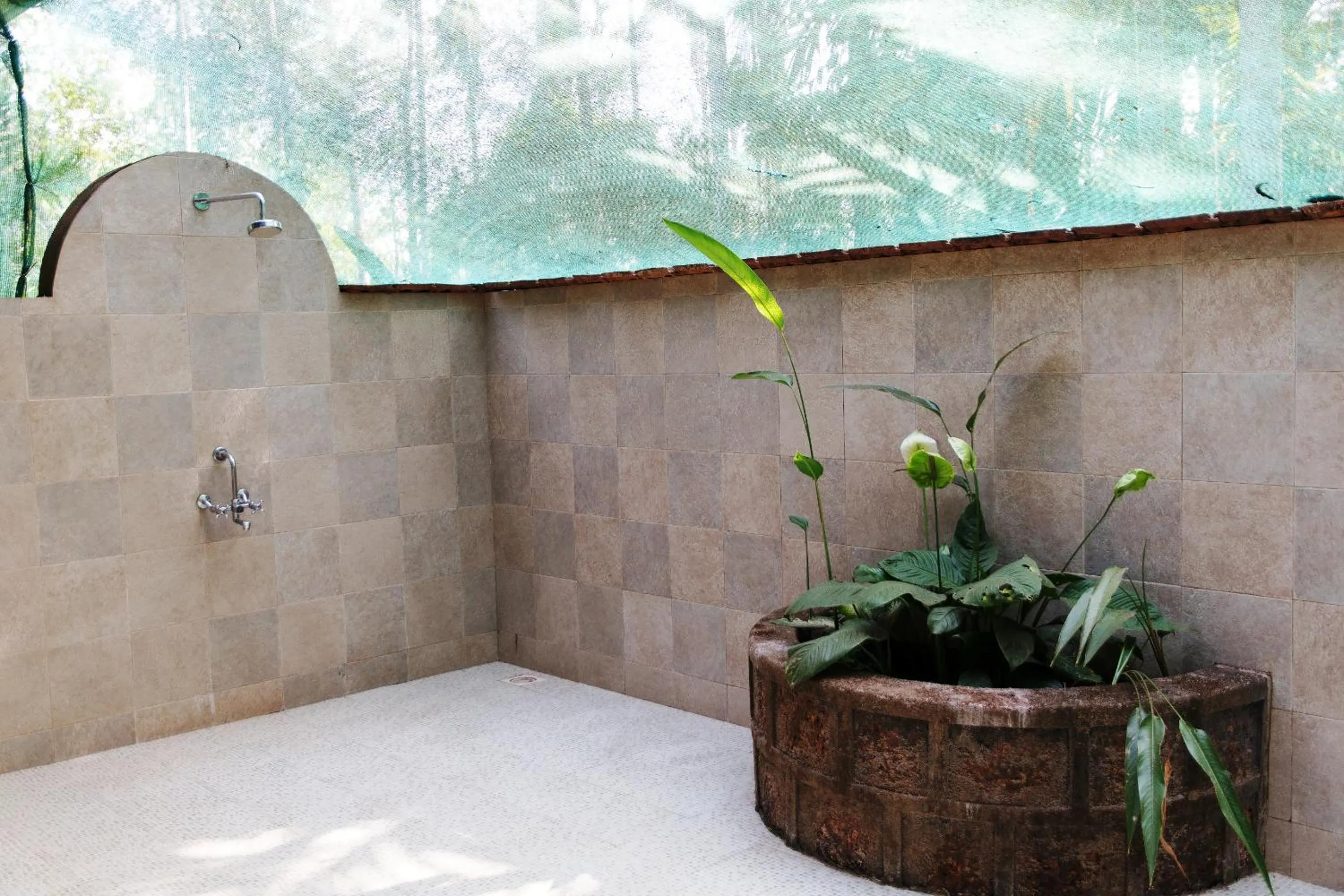 Bathroom in Dudhsagar Plantation