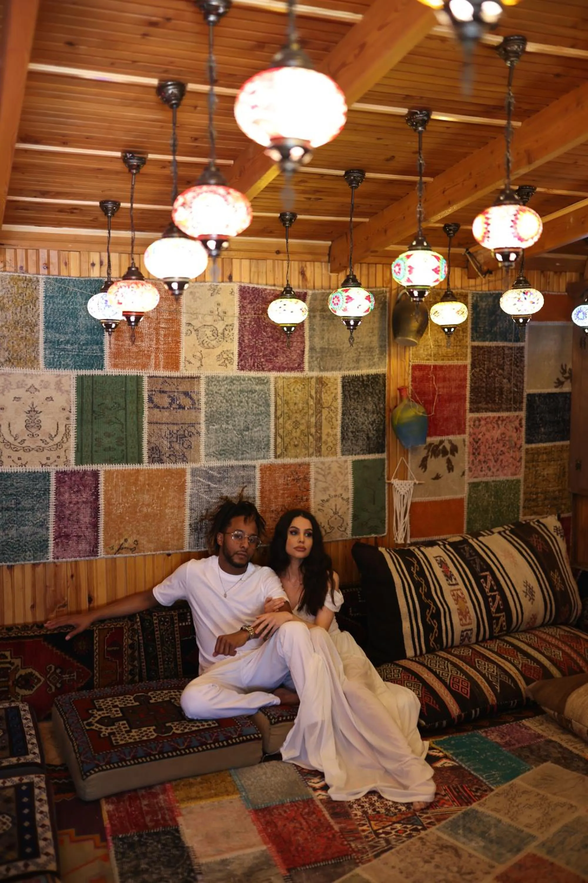 People in Goreme Cave Rooms&Pool