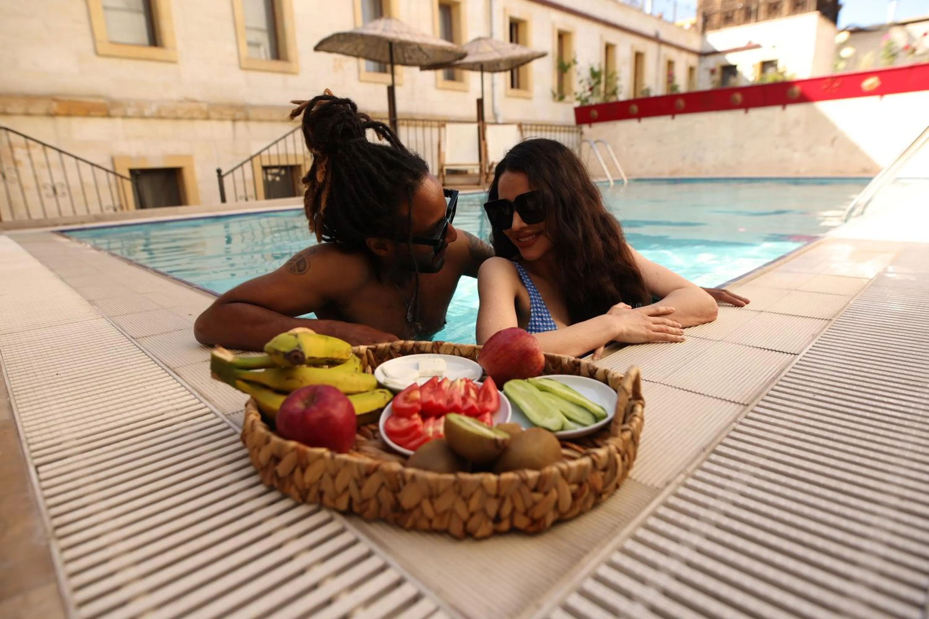 Swimming pool in Goreme Cave Rooms&Pool