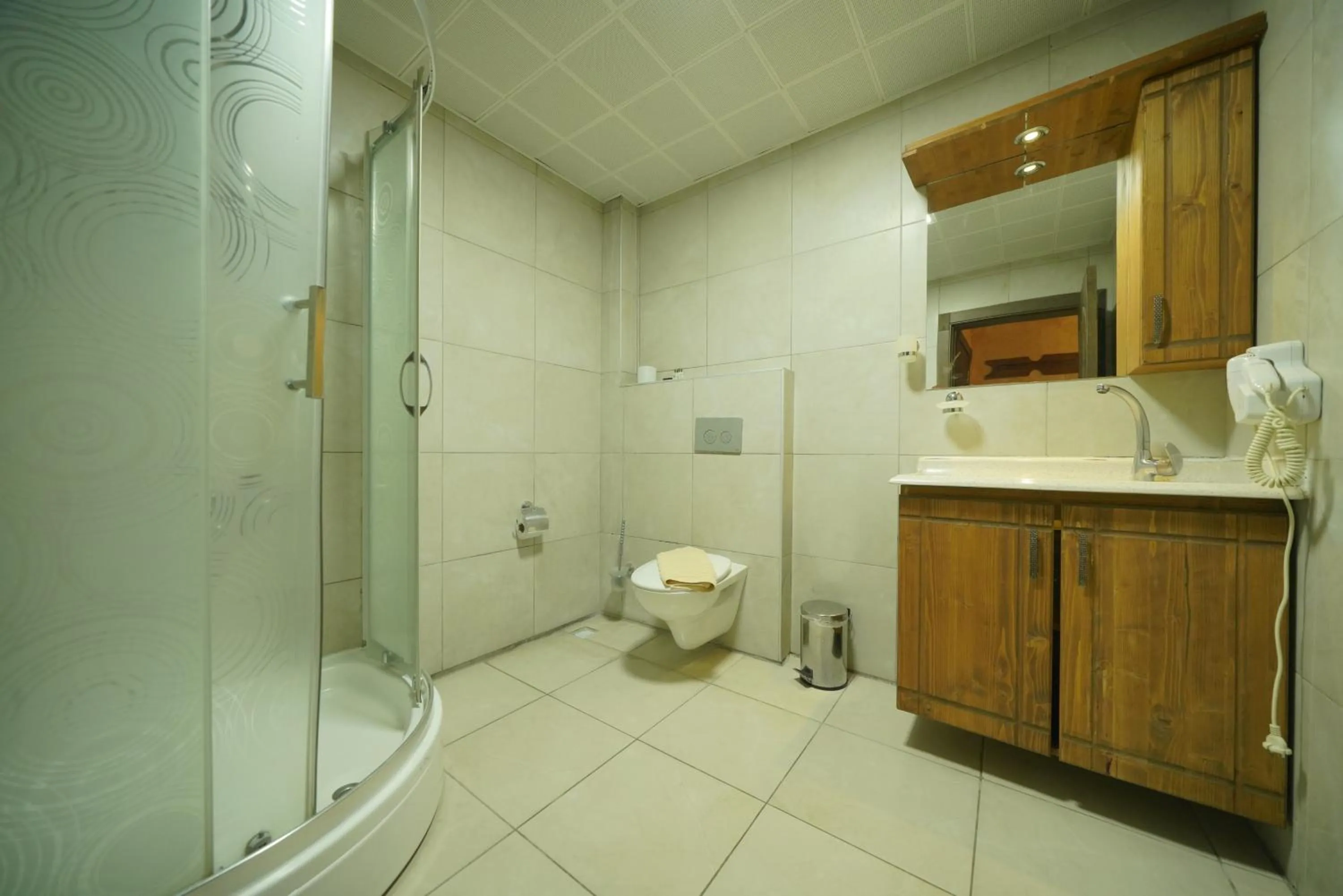 Shower in Goreme Cave Rooms&Pool