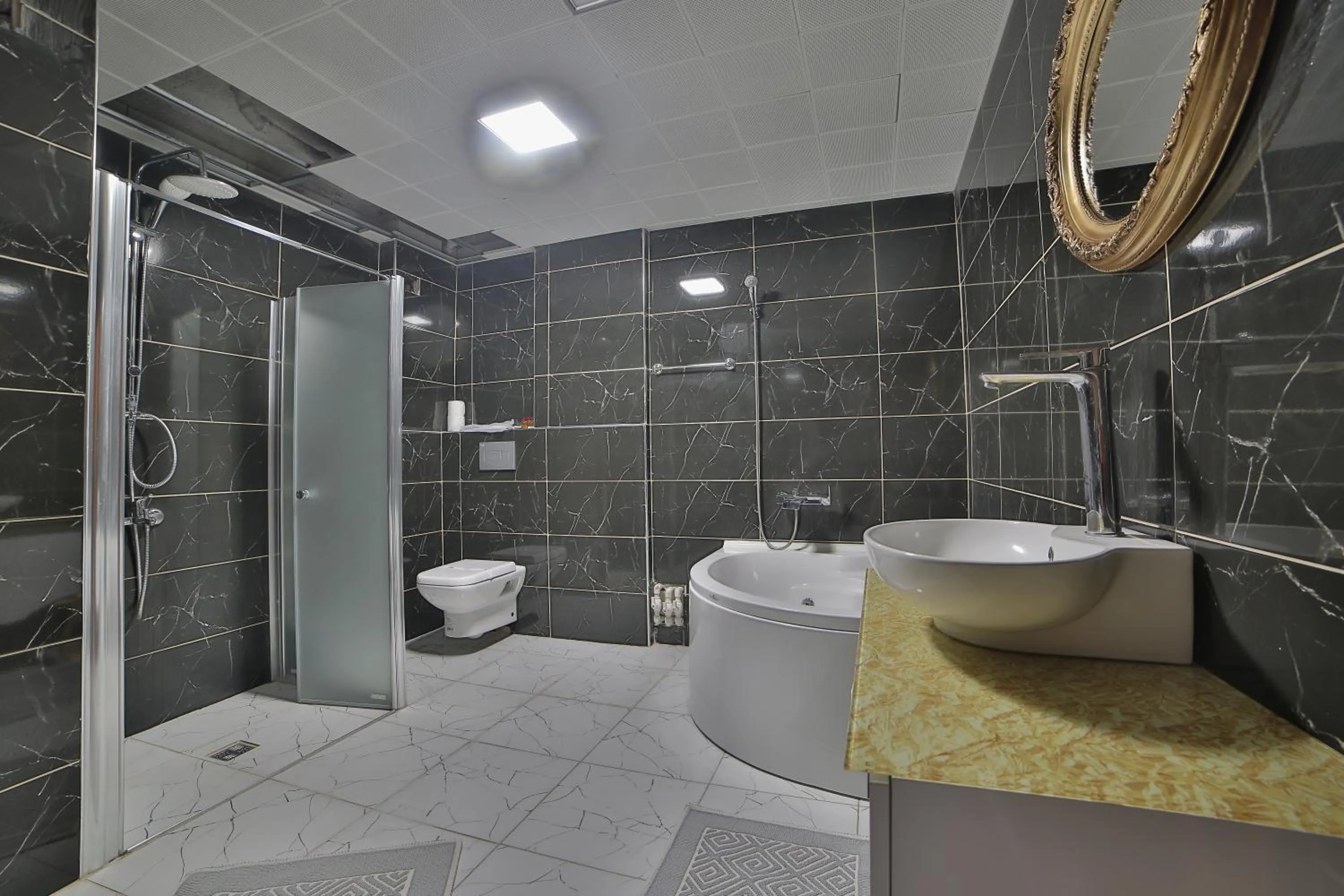 Shower in Goreme Cave Rooms&Pool