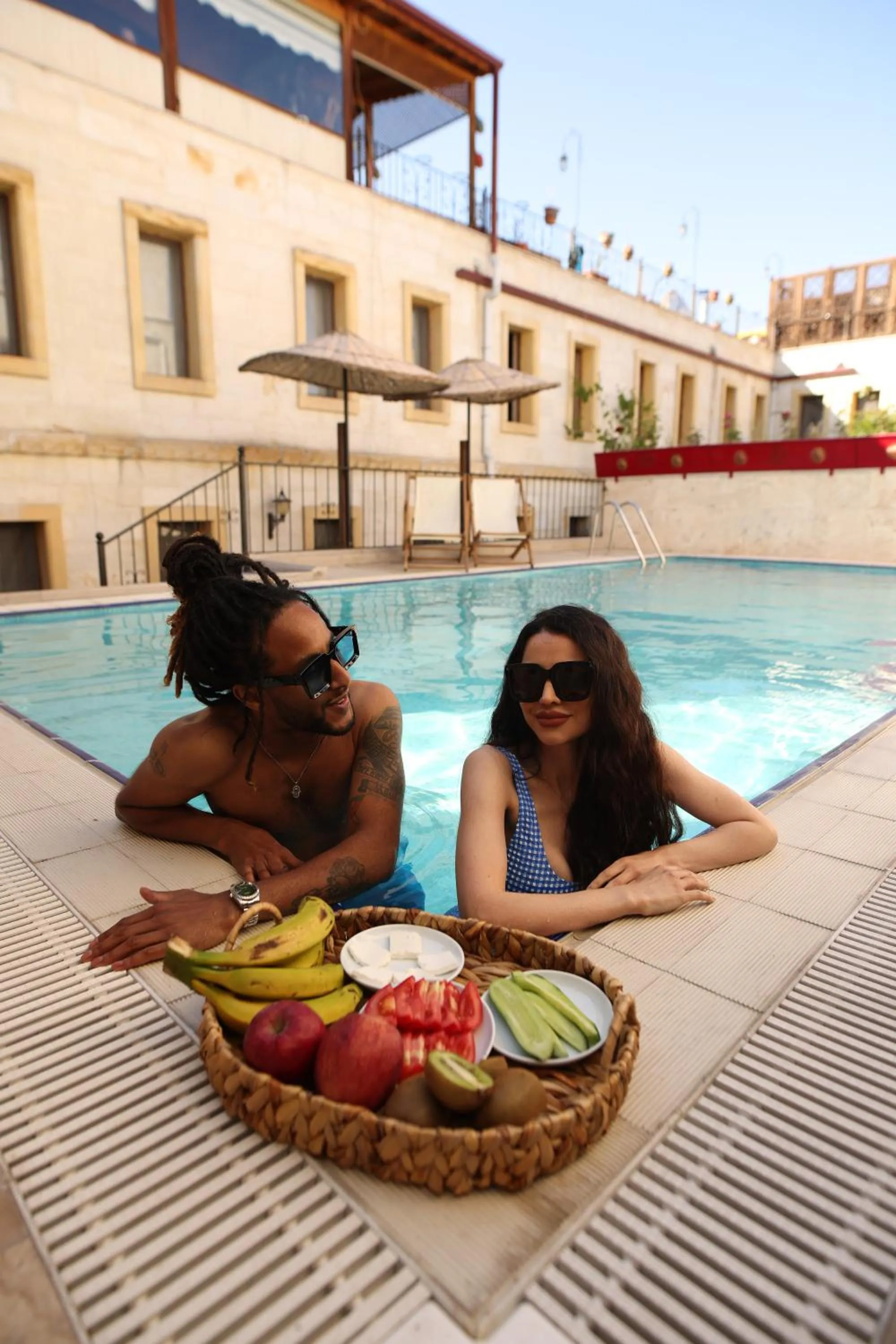 Swimming pool in Goreme Cave Rooms&Pool