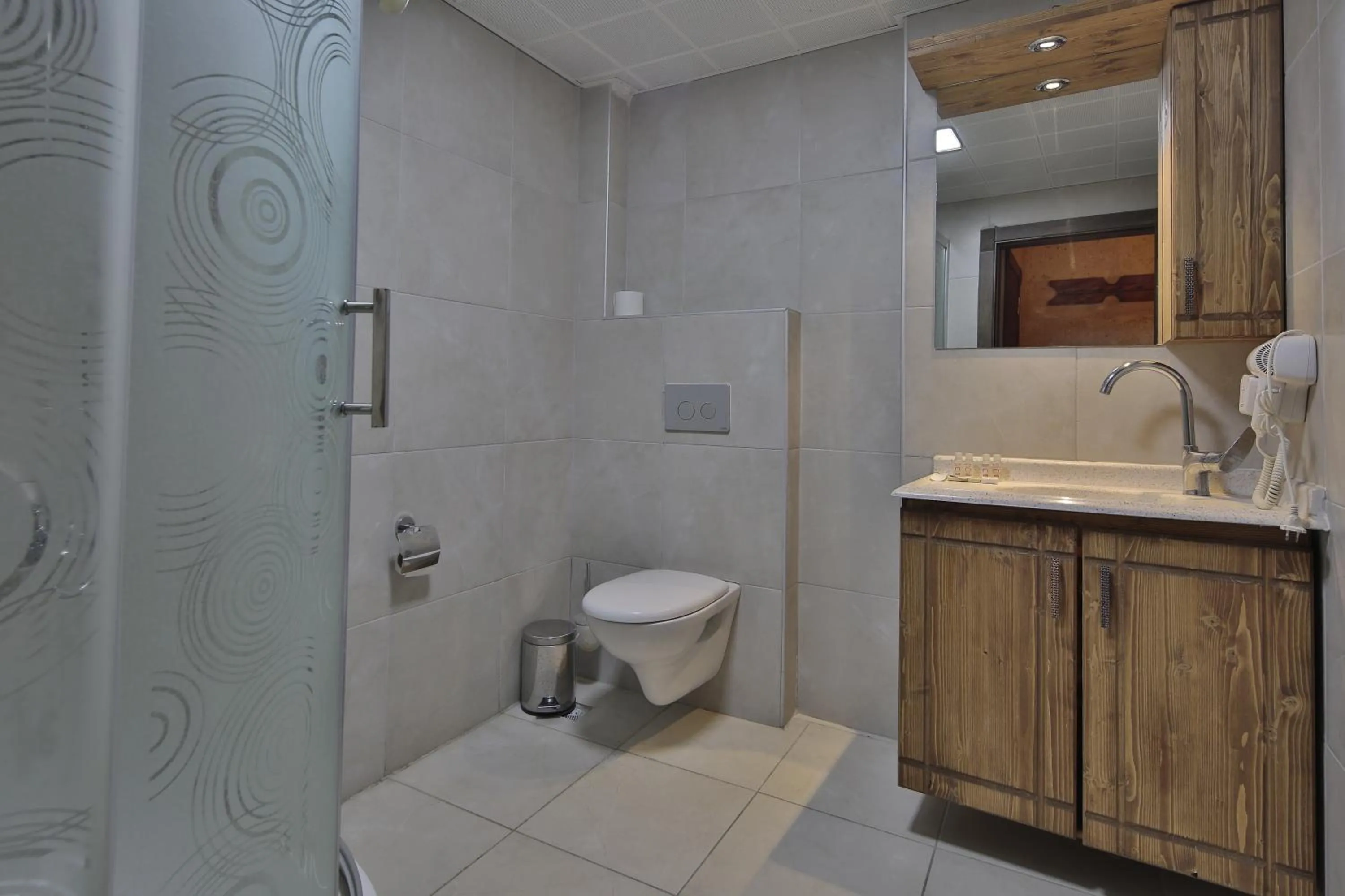 Shower in Goreme Cave Rooms&Pool