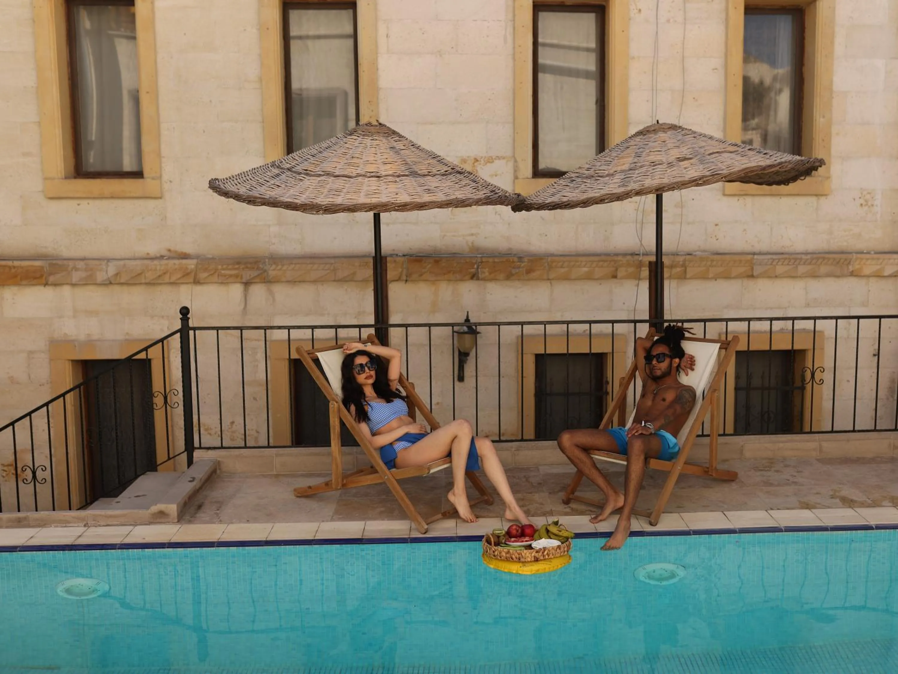 Swimming pool in Goreme Cave Rooms&Pool
