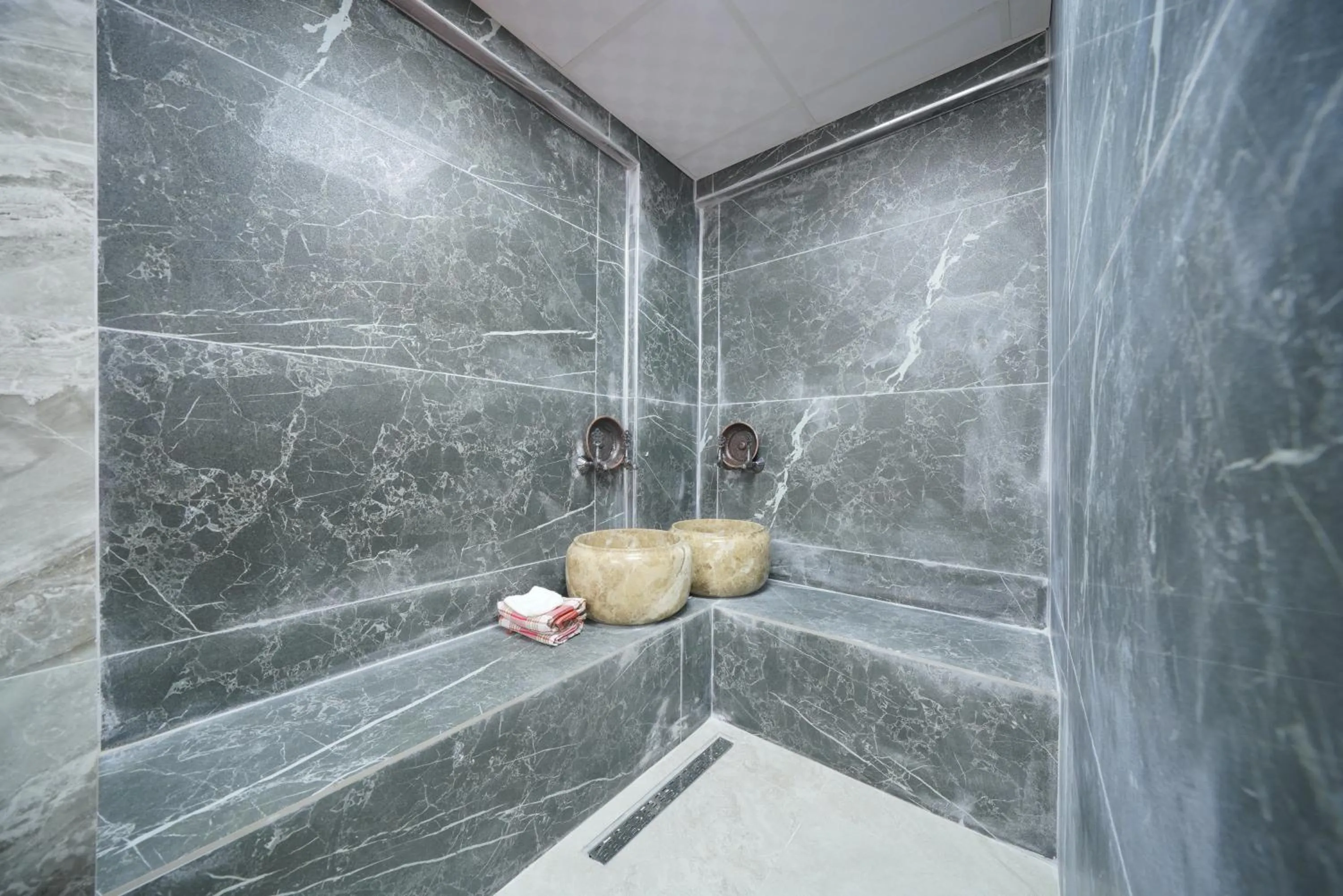 Shower in Goreme Cave Rooms&Pool