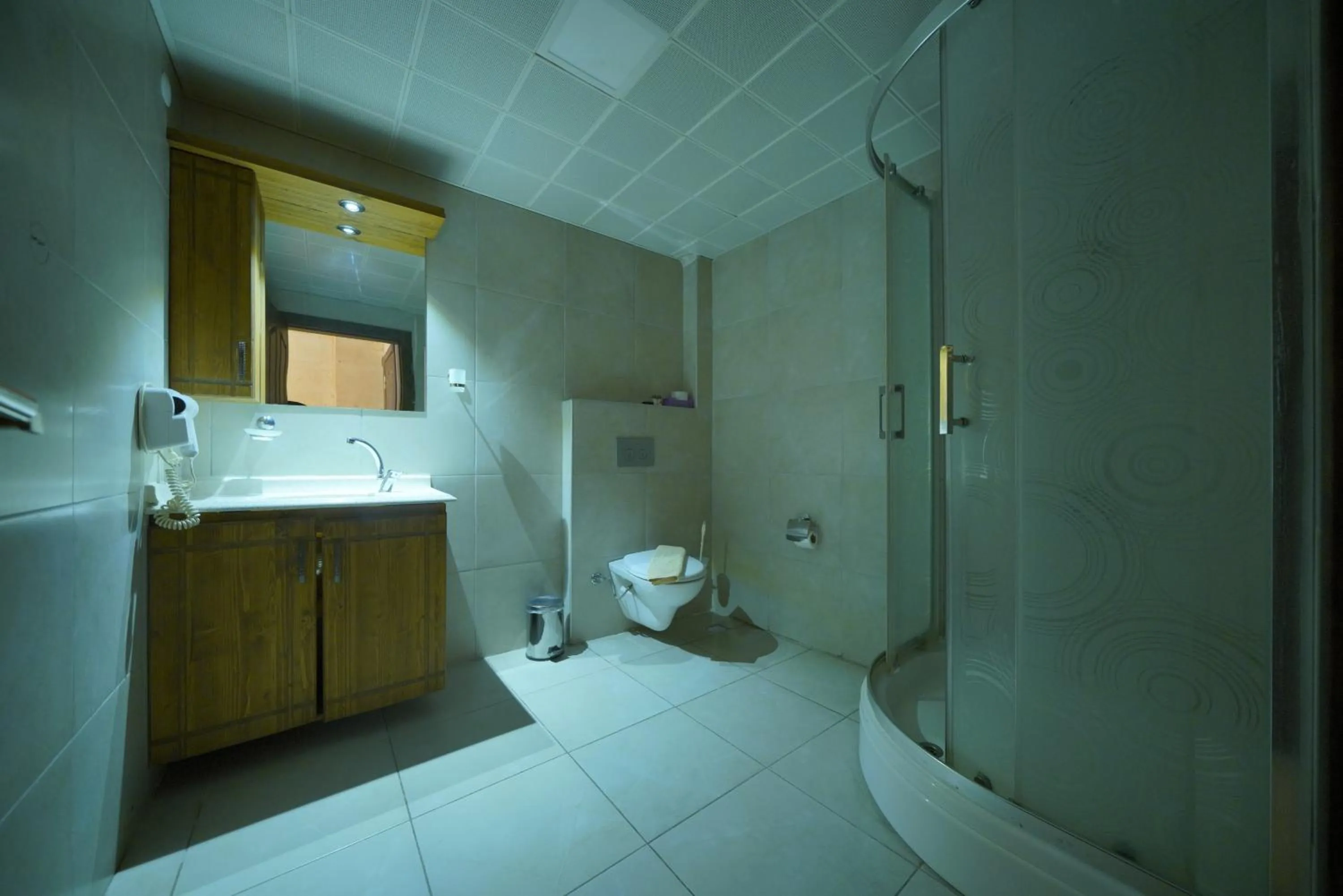 Shower in Goreme Cave Rooms&Pool