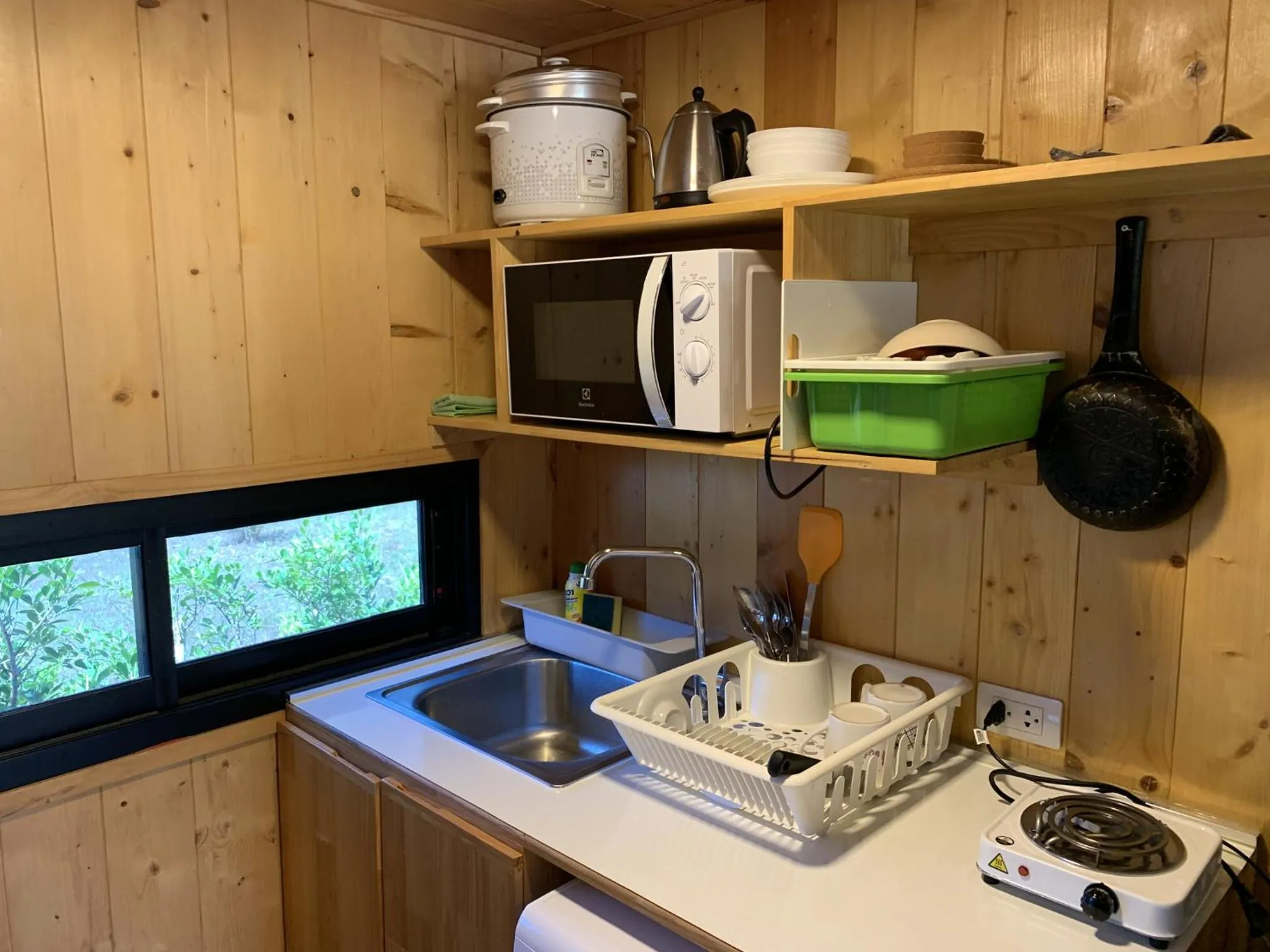 Kitchen or kitchenette in Abrite House - Tiny House Koh Lanta