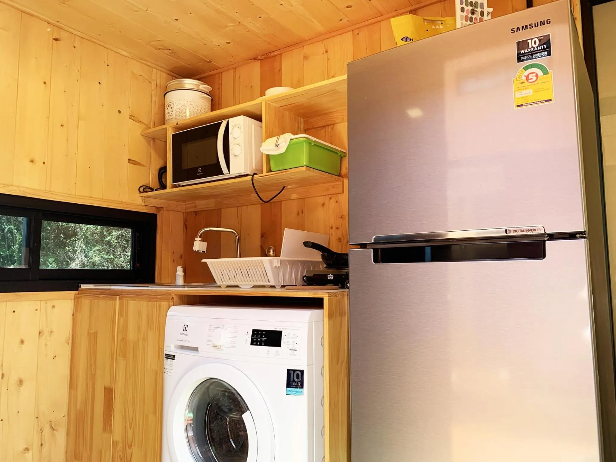 Kitchen or kitchenette in Abrite House - Tiny House Koh Lanta