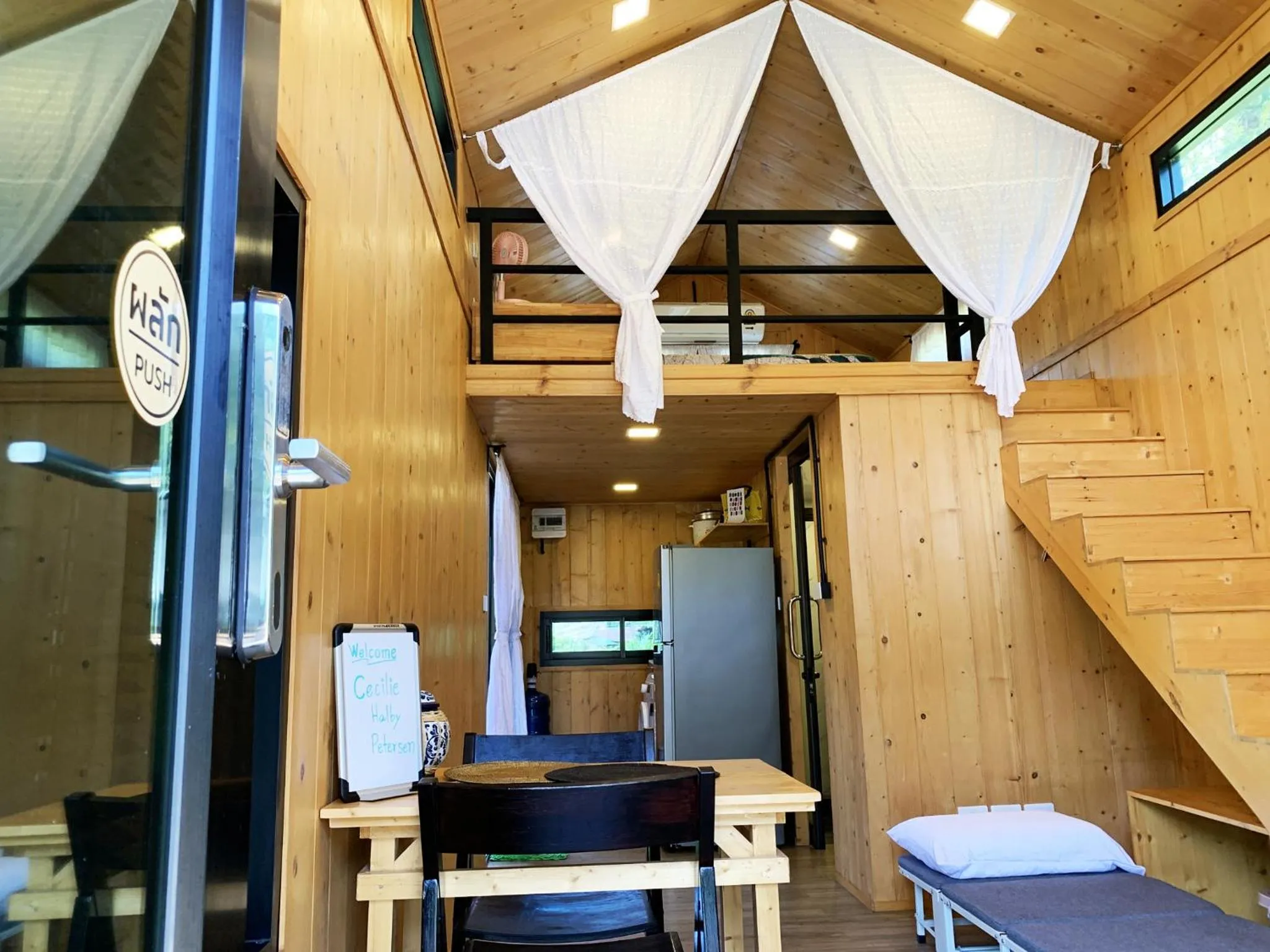 Bed in Abrite House - Tiny House Koh Lanta