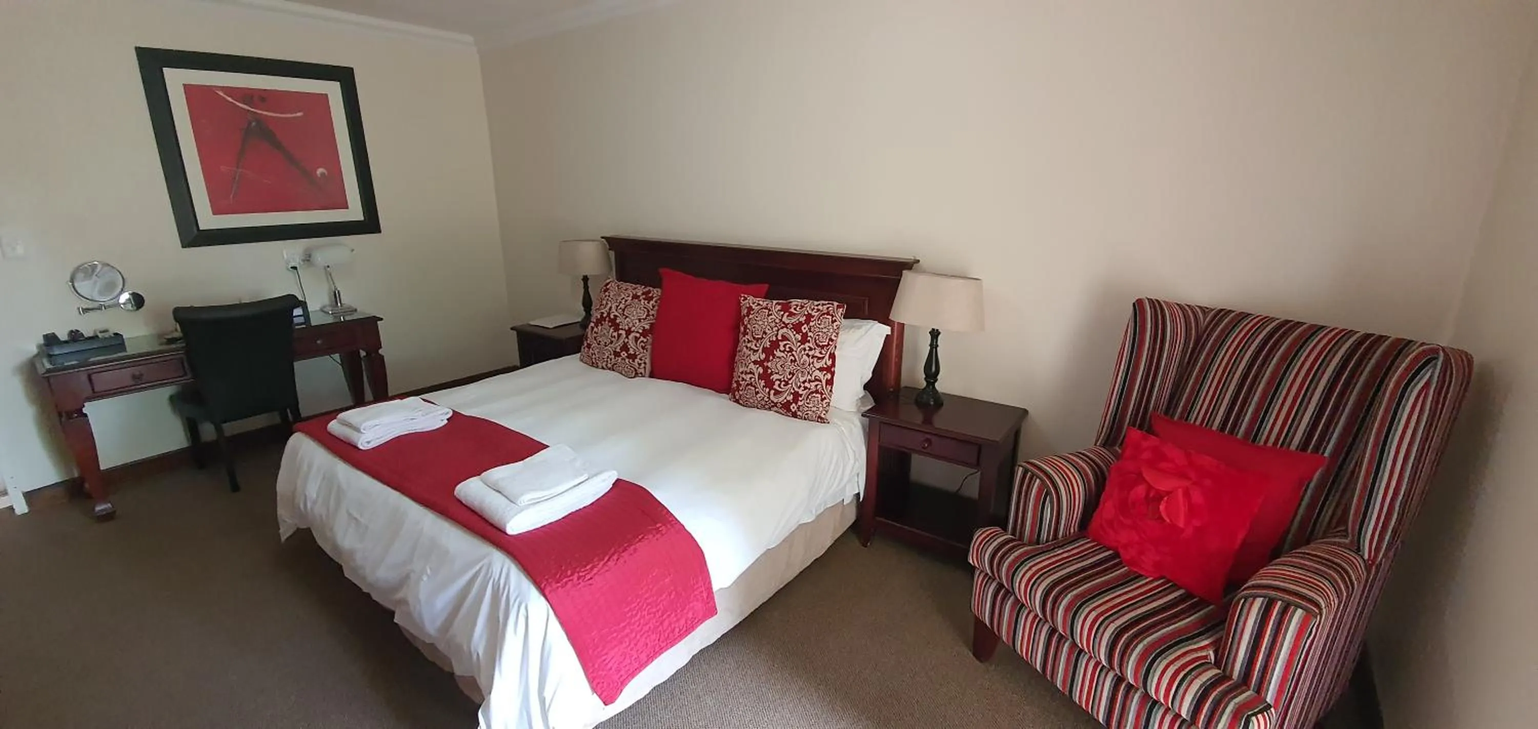 Bed in Acacia Lodge